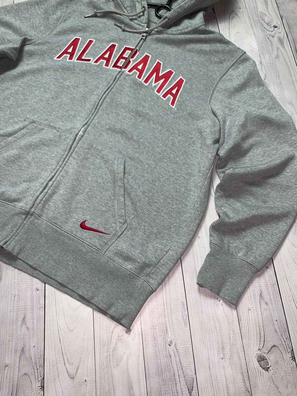Nike × Vintage Vintage Nike Alabama zip hoodie size L Size US L / EU 52-54 / 3 - 3 Thumbnail