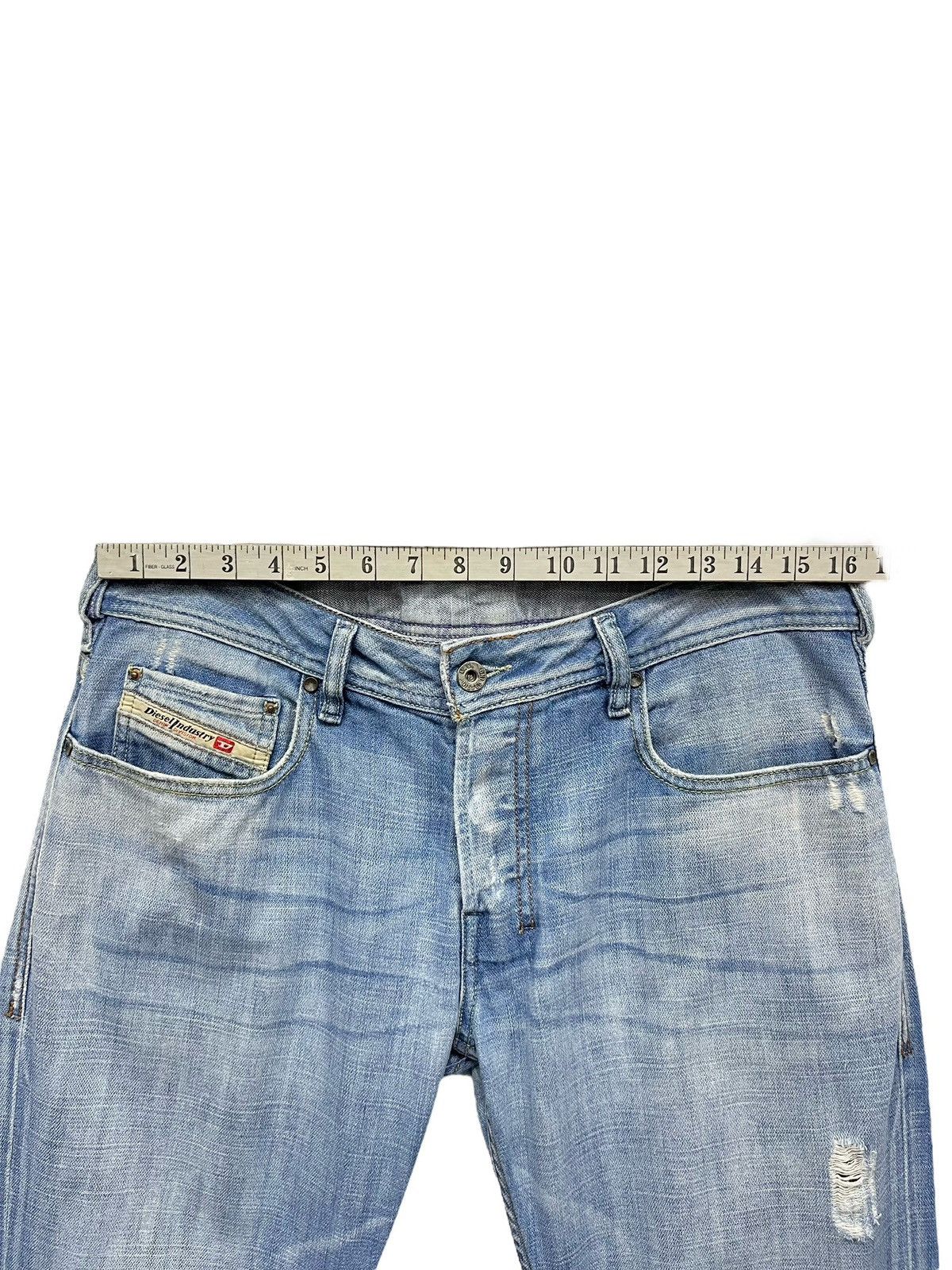Diesel RARE💥Vintage DIESEL ZATHAN FLARE Distressed Clawmark Denim Size US 32 / EU 48 - 14 Thumbnail