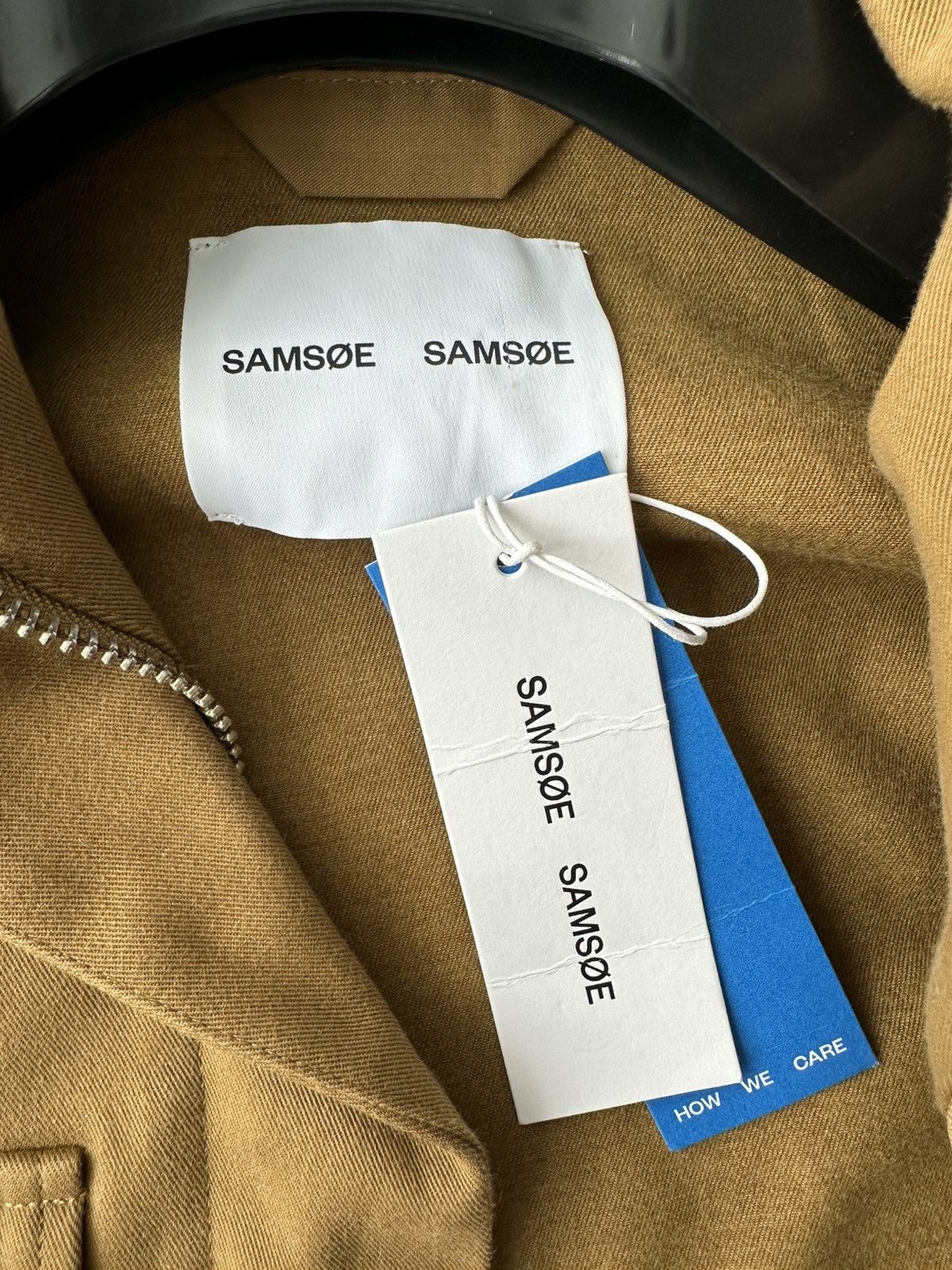 Samsoe Samsoe SAMSOE & SAMSOE Gabardine Overshirt Jacket Size US M / EU 48-50 / 2 - 5 Thumbnail