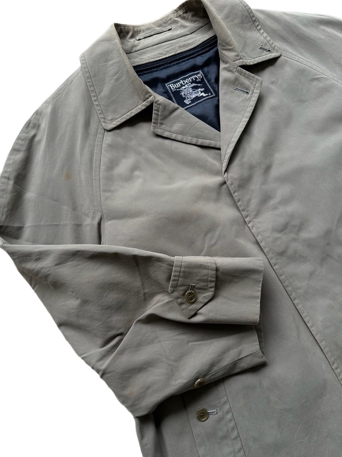 Burberry Vintage Burberrys Trench Coat Size US L / EU 52-54 / 3 - 2 Thumbnail