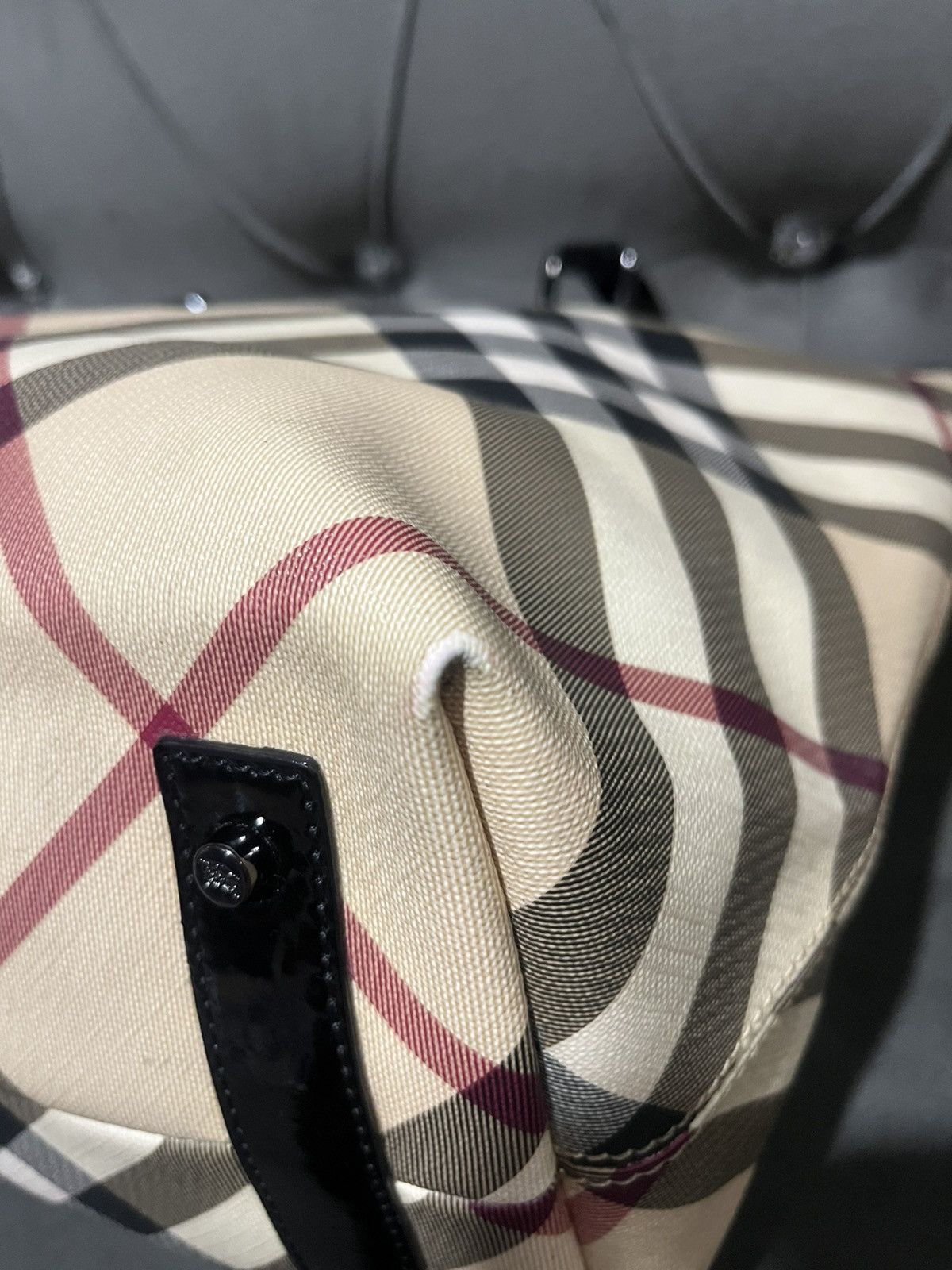 Burberry BURBERRY Supernova Check Tote Bag Size ONE SIZE - 13 Thumbnail