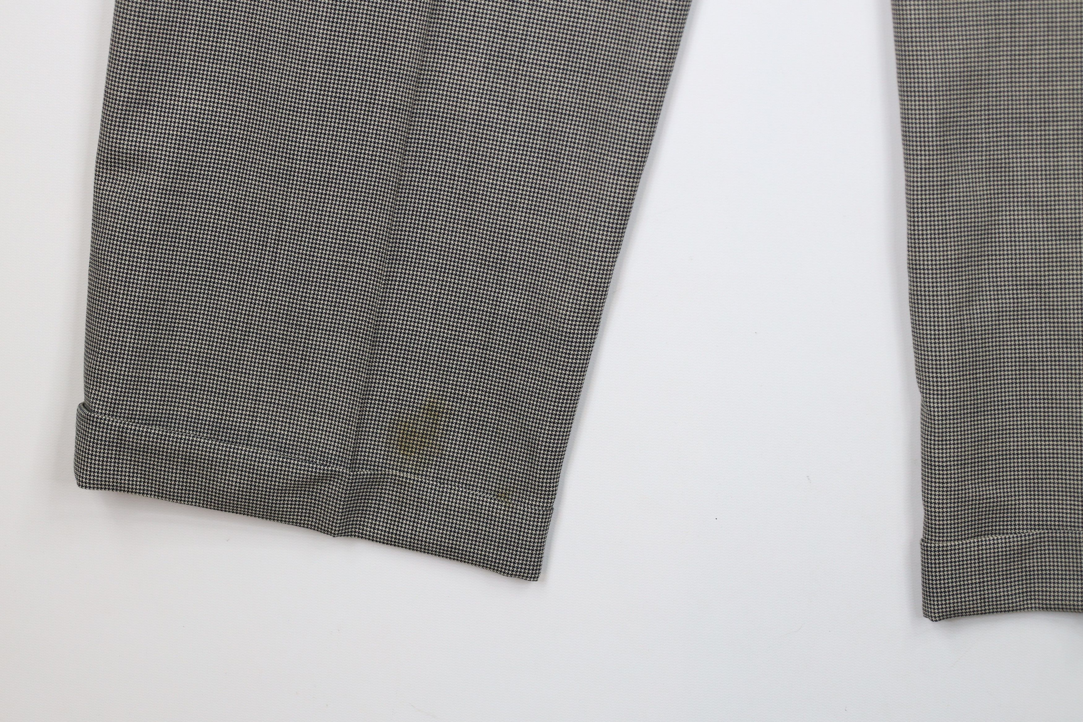 Ralph Lauren × Vintage Vintage 90s Chaps Ralph Lauren Wool Houndstooth Pants Size US 40 / EU 56 - 11 Thumbnail