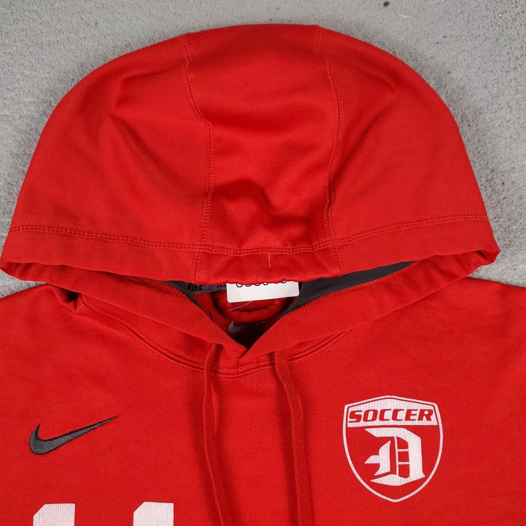 Nike Nike Hoodie Mens Small Red Pullover Casual Sweatshirt Fleece Swoosh Size US S / EU 44-46 / 1 - 3 Thumbnail