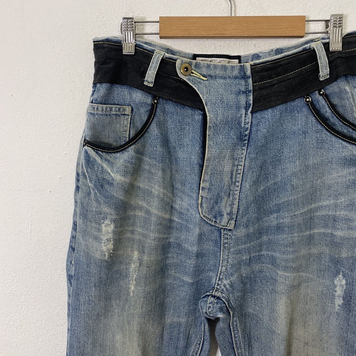 Japanese Brand Vintage Akerico Denim Jeans Size US 31 - 3 Thumbnail