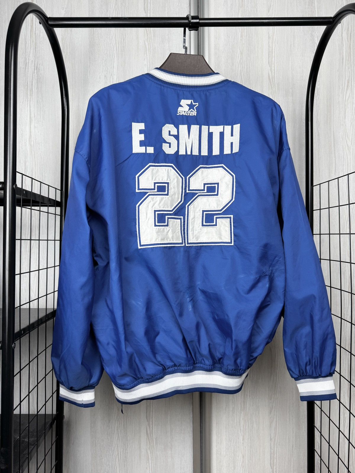 Starter Vintage 90s Distressed Dallas Cowboys Football Emmitt Smith Size US XL / EU 56 / 4 - 1 Thumbnail