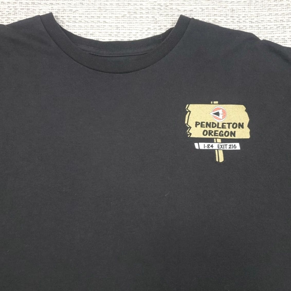 Pendleton VINTAGE Cabbage Hill Trucker Shirt Mens 3XL Black USA Truck Driver Graphic Tee Size US XXL / EU 58 / 5 - 6 Thumbnail