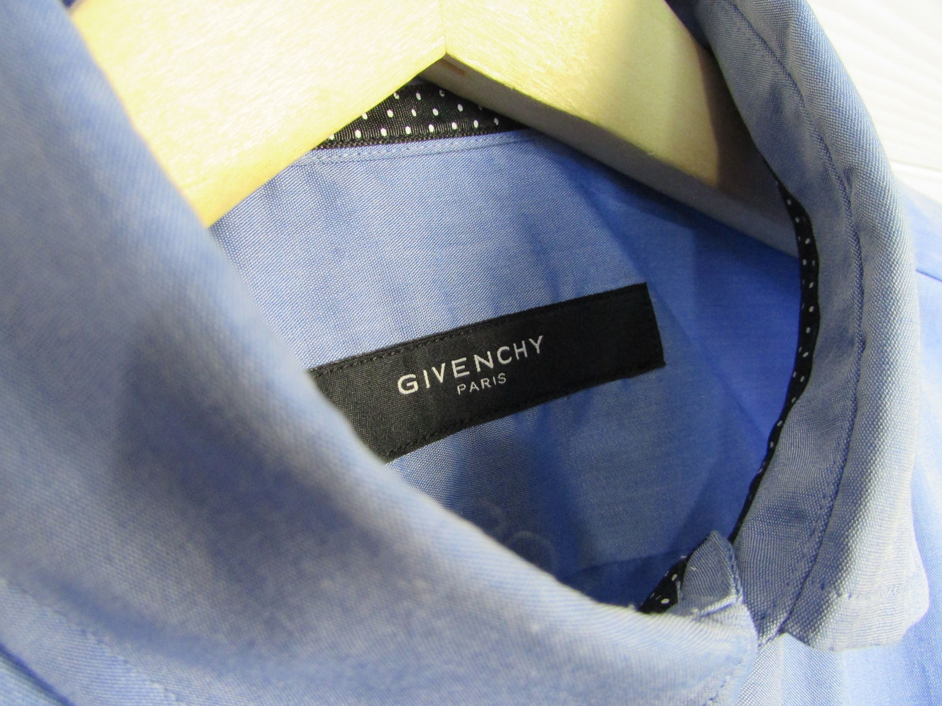 Givenchy Givenchy Riccardo Tisci Cotton Logo Shirt Button Size US M / EU 48-50 / 2 - 3 Thumbnail