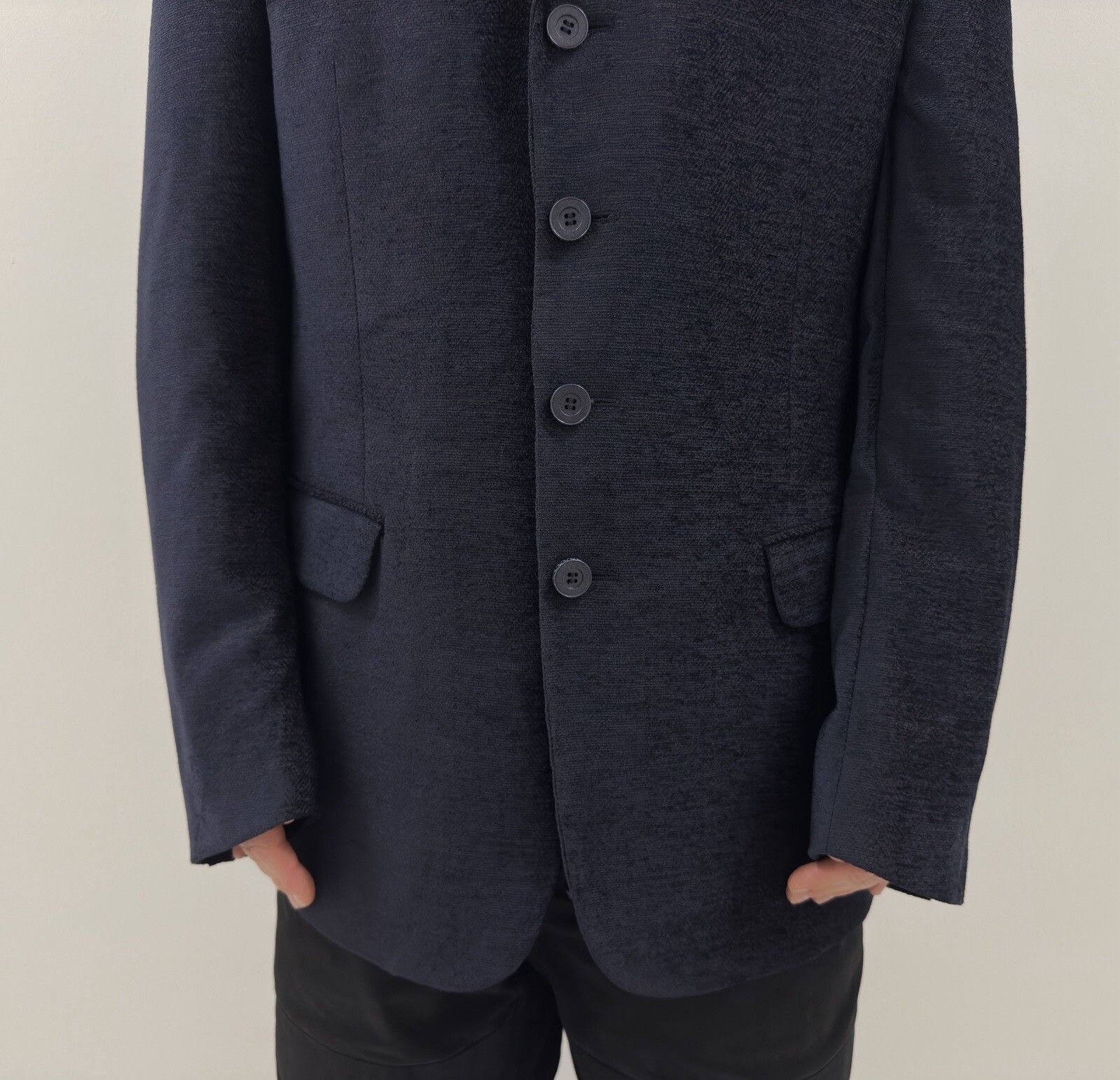 Versus Versace VINTAGE VERSACE VERSUS VELVET BLAZER MENS JACKET COAT Size 50R - 4 Thumbnail