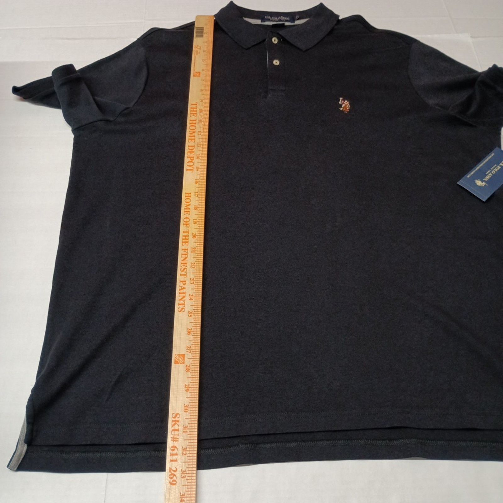 U.S. Polo Assn. U.S. Polo Assn Interlock Polo Shirt Black Men's Size 3XL Size US XXL / EU 58 / 5 - 5 Thumbnail