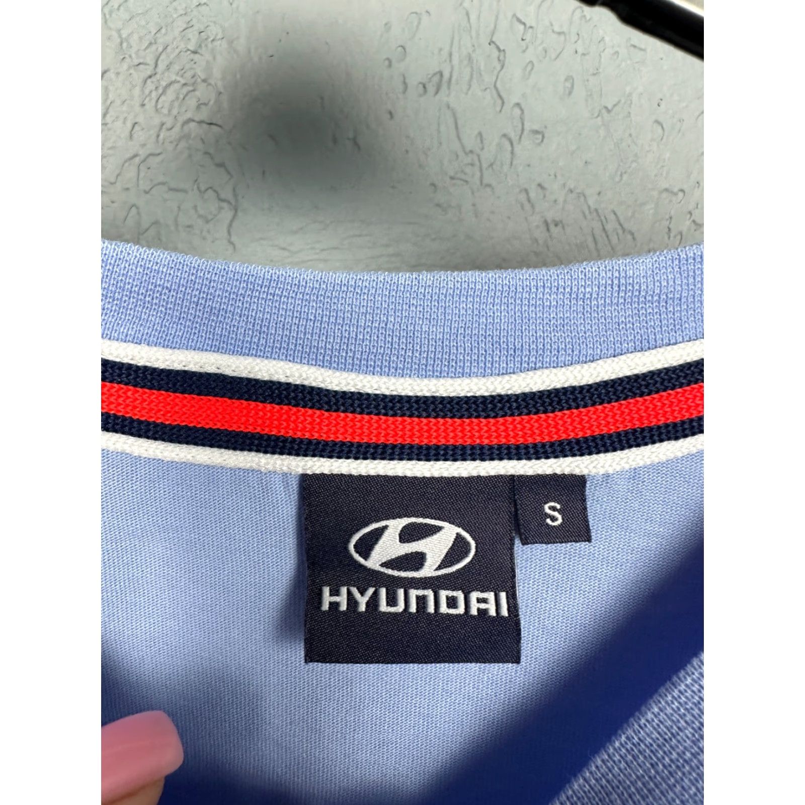 Vintage Hyundai Rally Racing Team Mens T-Shirt S Blue Cotton Graphic Print Crew Neck Short Sleeve Vintage No Size US S / EU 44-46 / 1 - 5 Thumbnail