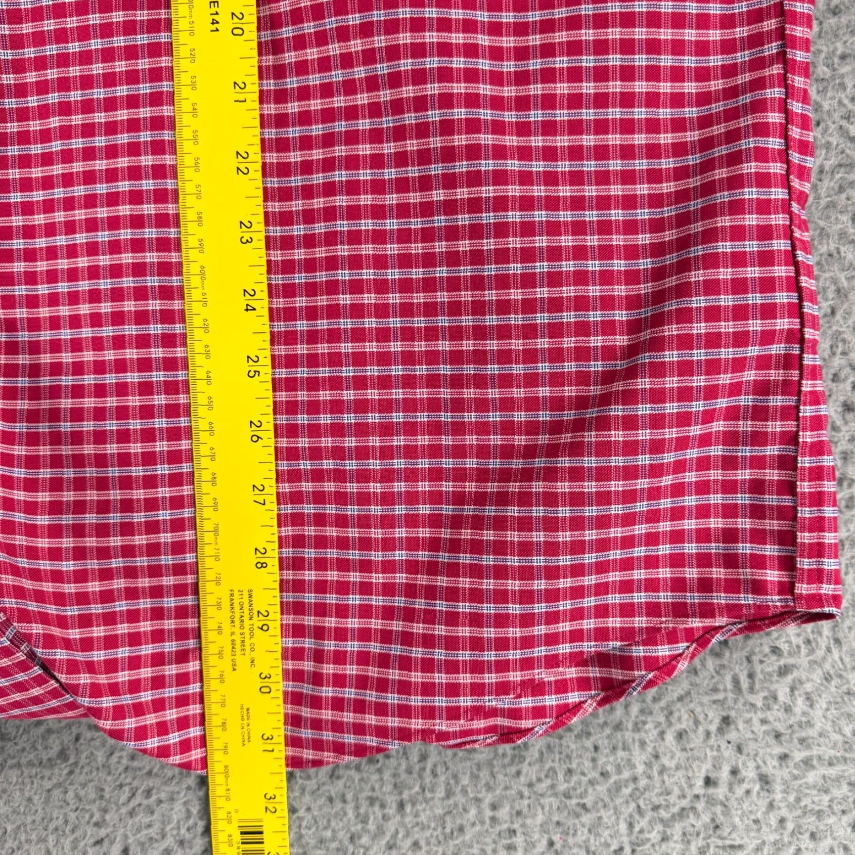 Brooks Brothers Brooks Brothers 1818 Button-Down Shirt Mens XL Red Plaid Long Sleeve Cotton Size US XL / EU 56 / 4 - 6 Thumbnail