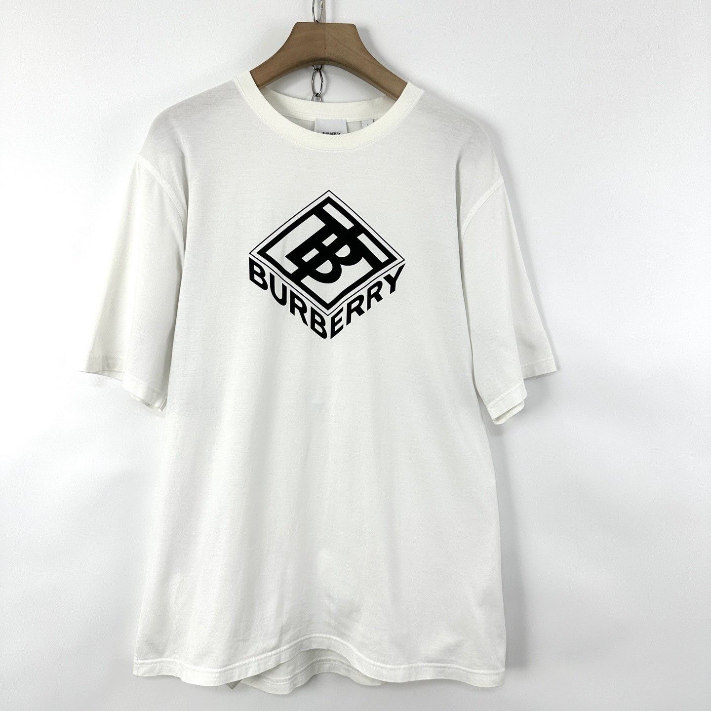 Burberry Burberry Men's Printed Logo Short-Sleeve Size US L / EU 52-54 / 3 - 1 Thumbnail