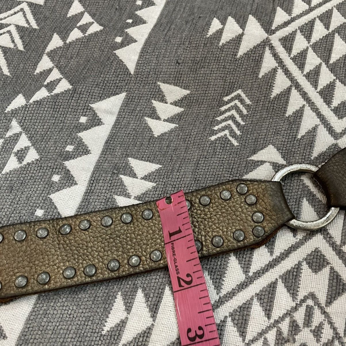 If Six Was Nine Y2K vkei studed pearcing braid leather belts Size ONE SIZE - 5 Thumbnail