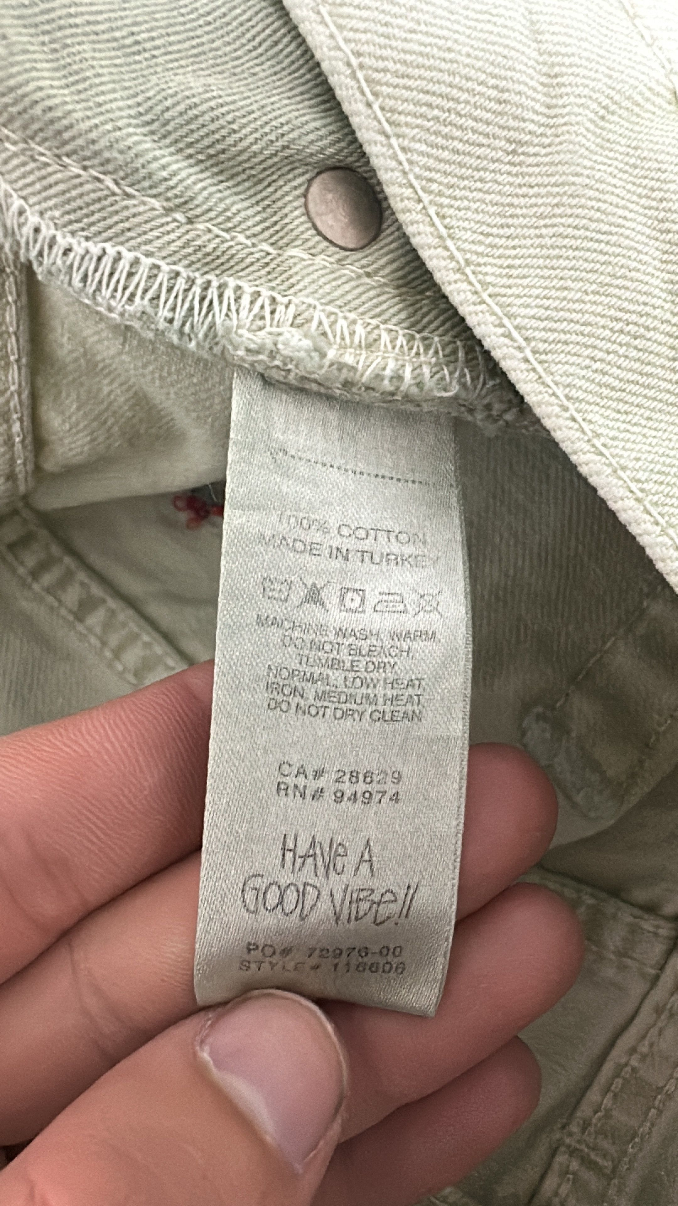 Stussy × Vintage Stüssy Big Ol Jean Cream Size 34 Size US 34 / EU 50 - 7 Thumbnail