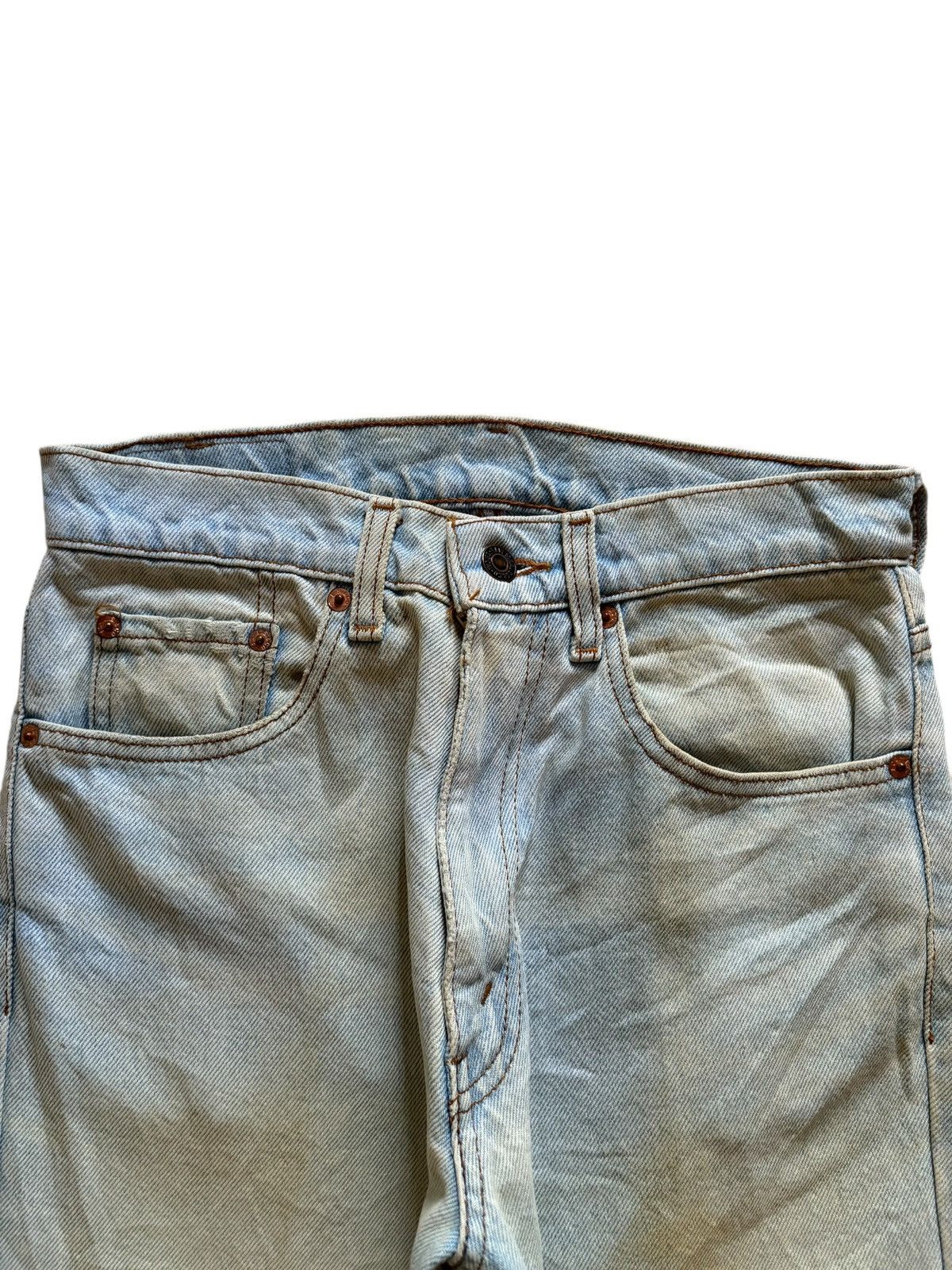 Levi's SALES🔥Vintage 90s Levis 515 Mud Light Wash Loose Jeans Size US 28 / EU 44 - 4 Thumbnail