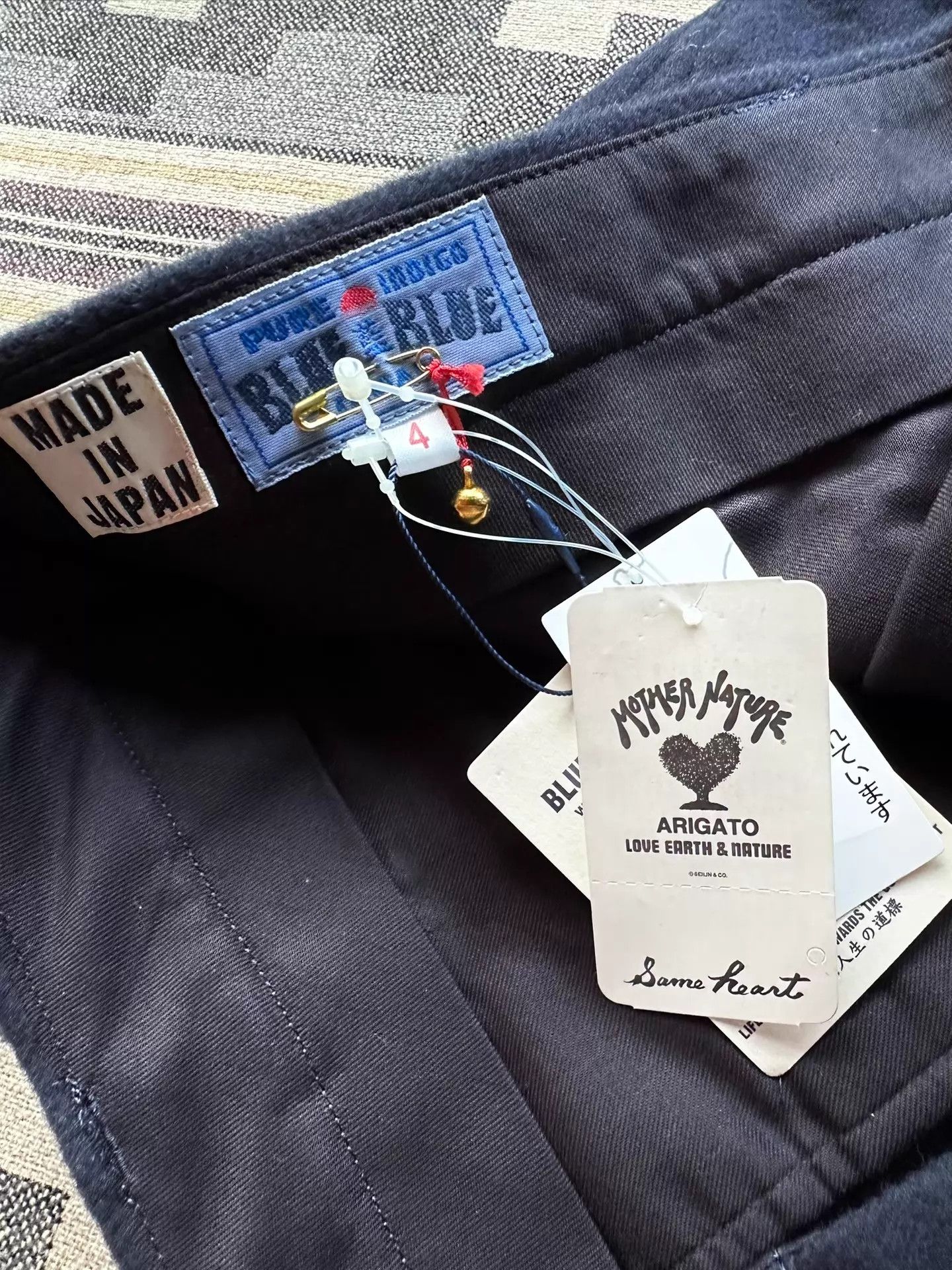 Blue Blue Japan Blue Blue Japan INDIGO Cotton-Wool Heavy Chinos 4 Size US 34 / EU 50 - 5 Thumbnail