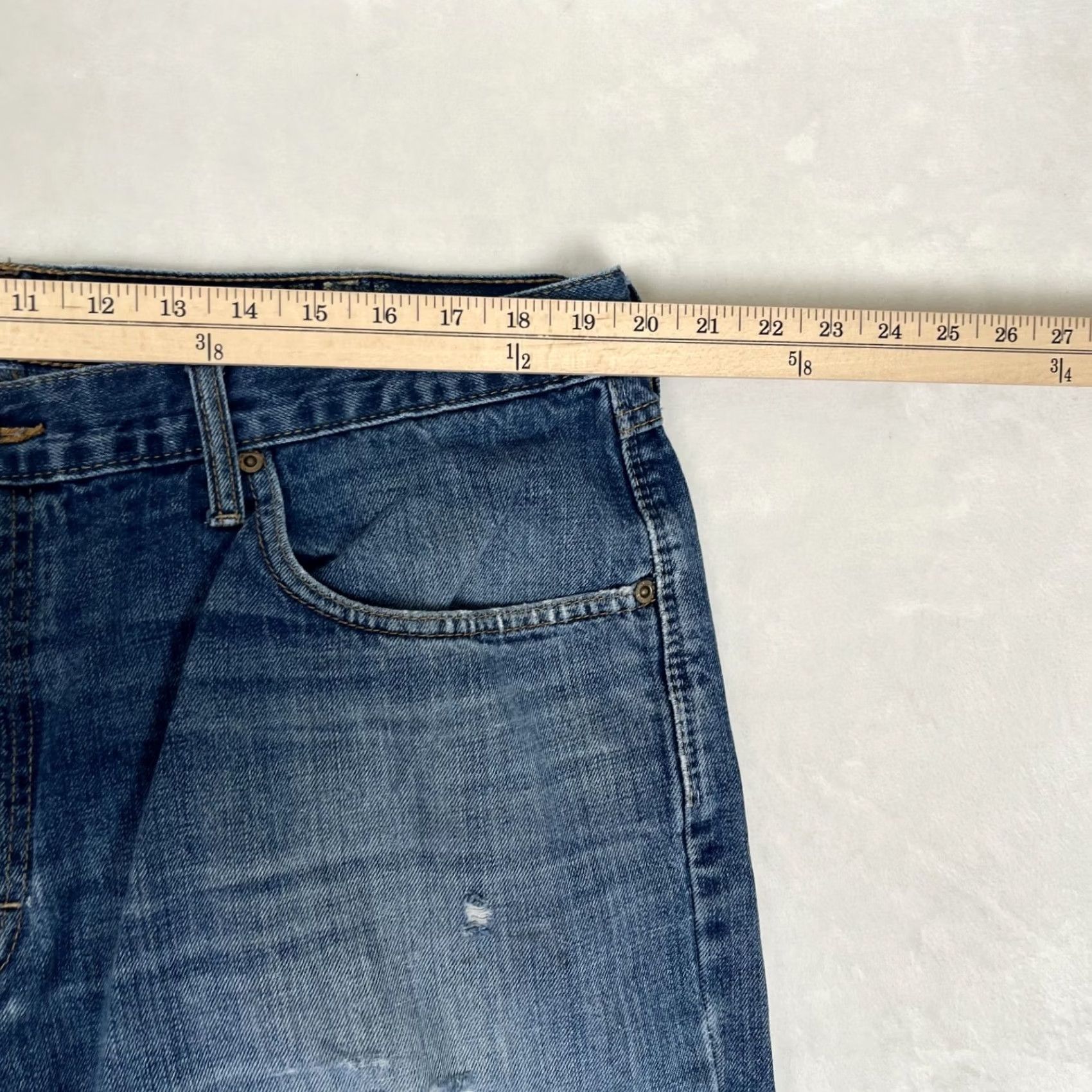 Ariat Ariat M4 Low Rise Boot Jeans Mens 40x32 Blue Relaxed Bootcut Stretch Denim Jeans Mens Regular Blue Size US 40 / EU 56 - 7 Thumbnail