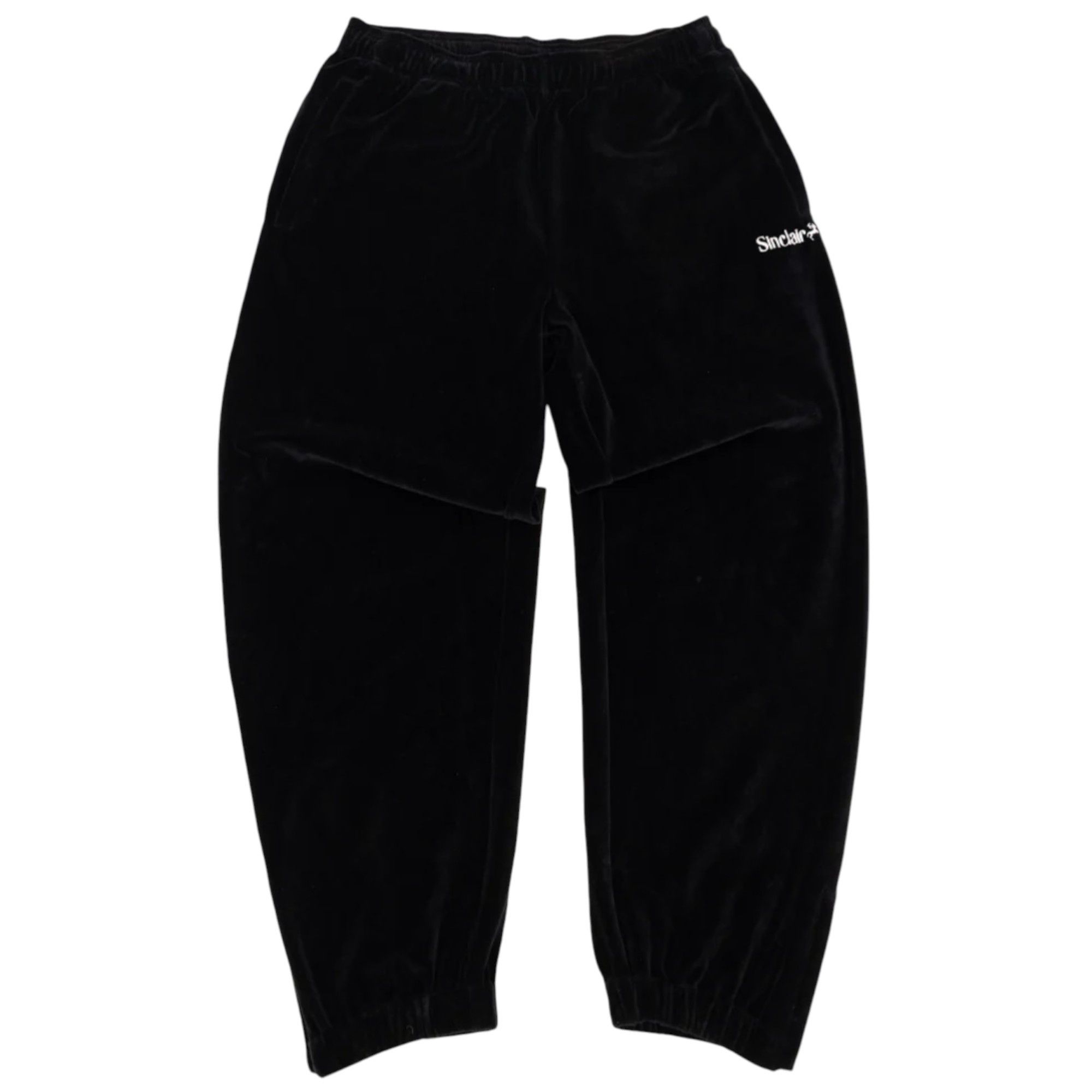 Sinclair Global SEXCLAIR Velour Sweatpants Black Size US 33 - 1 Preview