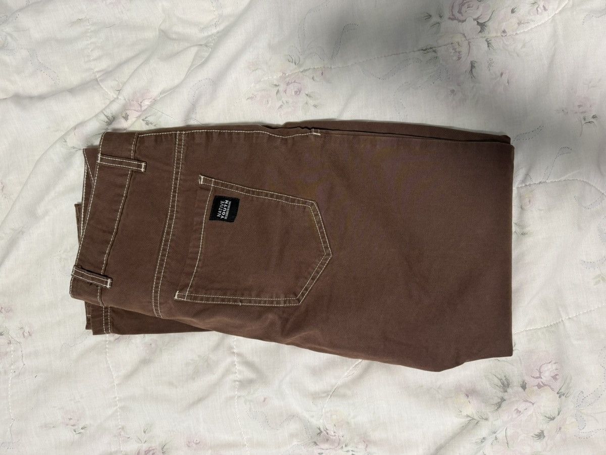 Native Youth Native Youth Carpenter Pant w/ Contrast Stitching - Size 30 Size US 30 / EU 46 - 2 Thumbnail