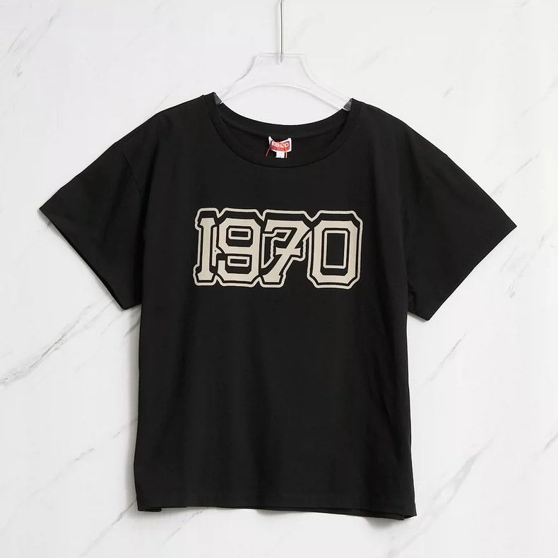 Kenzo KENZO Lady tiger head print round neck T-shirt Size S / US 4 / IT 40 - 1 Thumbnail