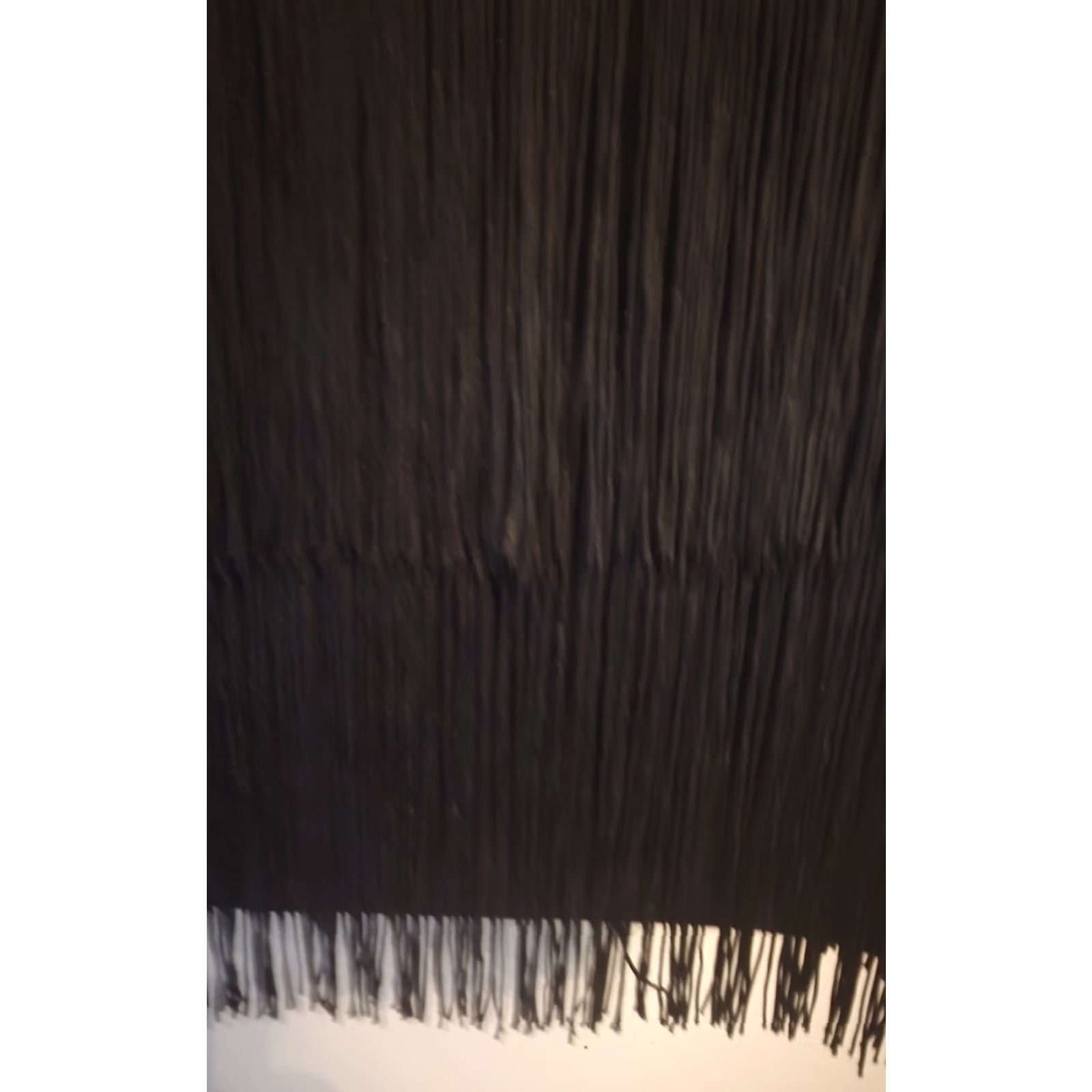 Vintage VINTAGE Cache Blouse Shirt Sleeveless Beaded Fringe Camisole Round Neck Party/Cocktail S Black S Womens 90s Glam Size S / US 4 / IT 40 - 4 Thumbnail