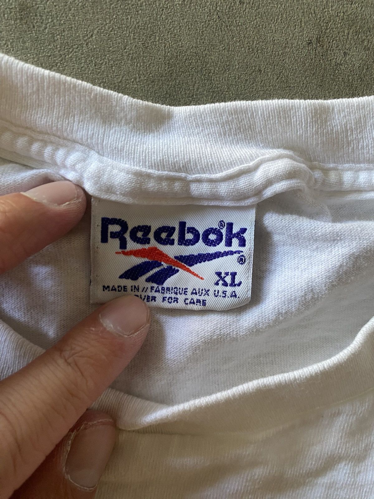 Reebok Vintage Reebok Workout Tee Size US XL / EU 56 / 4 - 3 Thumbnail