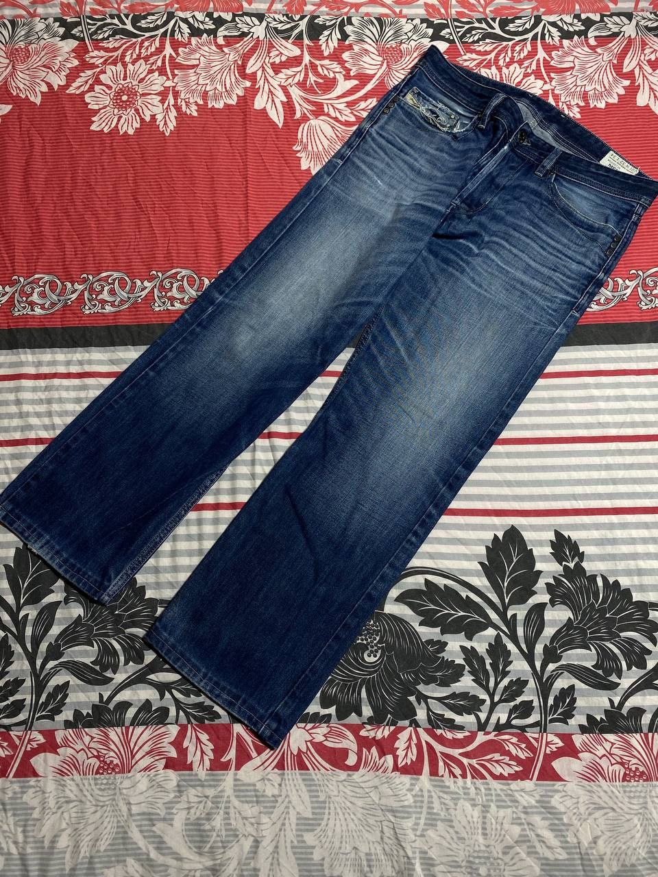 Diesel × Vintage Vintage Diesel MENNIT REGULAR STRAIGHT Denim Jeans Size US 32 / EU 48 - 20 Thumbnail
