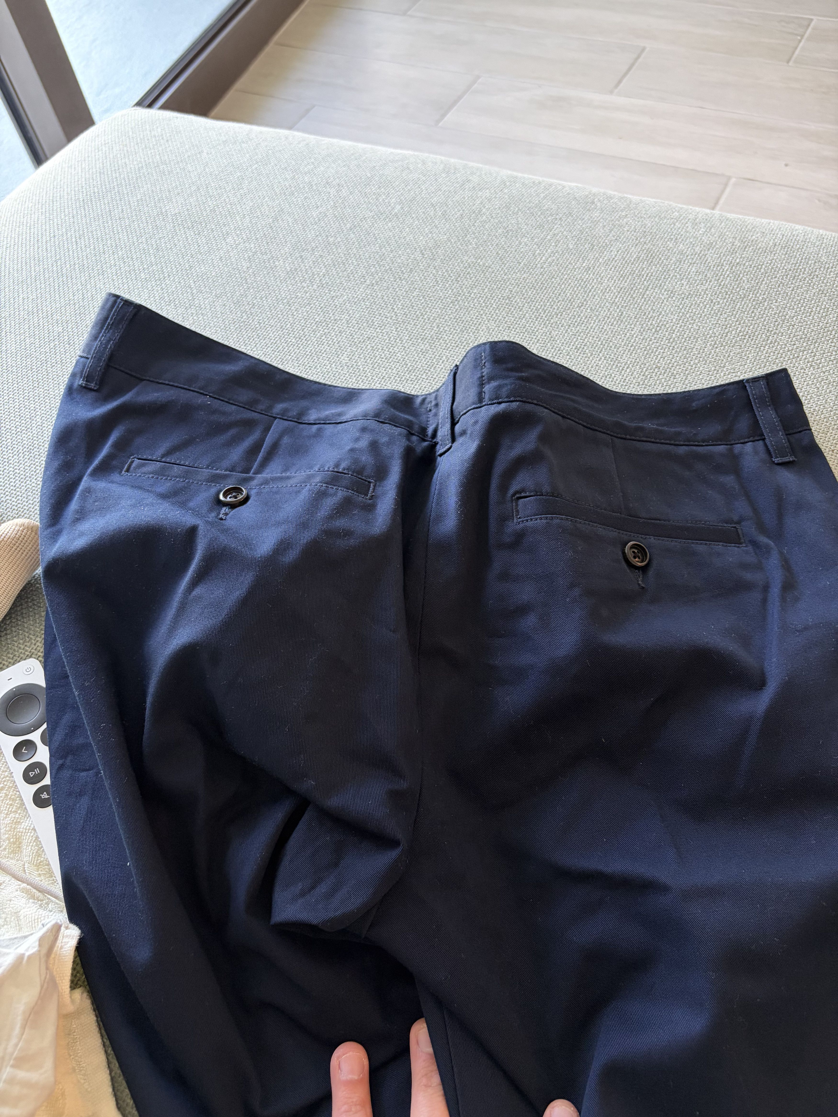 AMI *MSG TO OFFER* Ami Paris Straight Leg Trousers BNWT Size US 36 / EU 52 - 4 Thumbnail