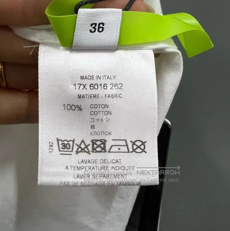Givenchy Givenchy White Summer Short Sleeve Shirt . Size XXS / US 00 / IT 34 - 4 Thumbnail