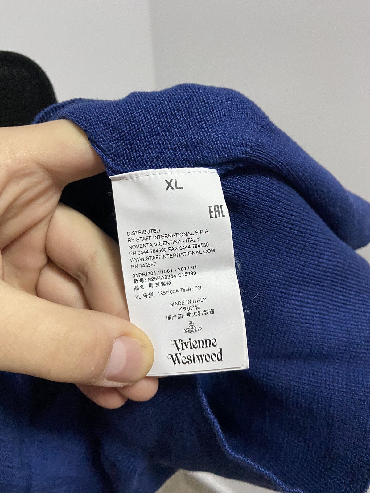 Vintage × Vivienne Westwood Vivienne Westwood small Logo Vintage sweater Luxury Size US XL / EU 56 / 4 - 5 Thumbnail