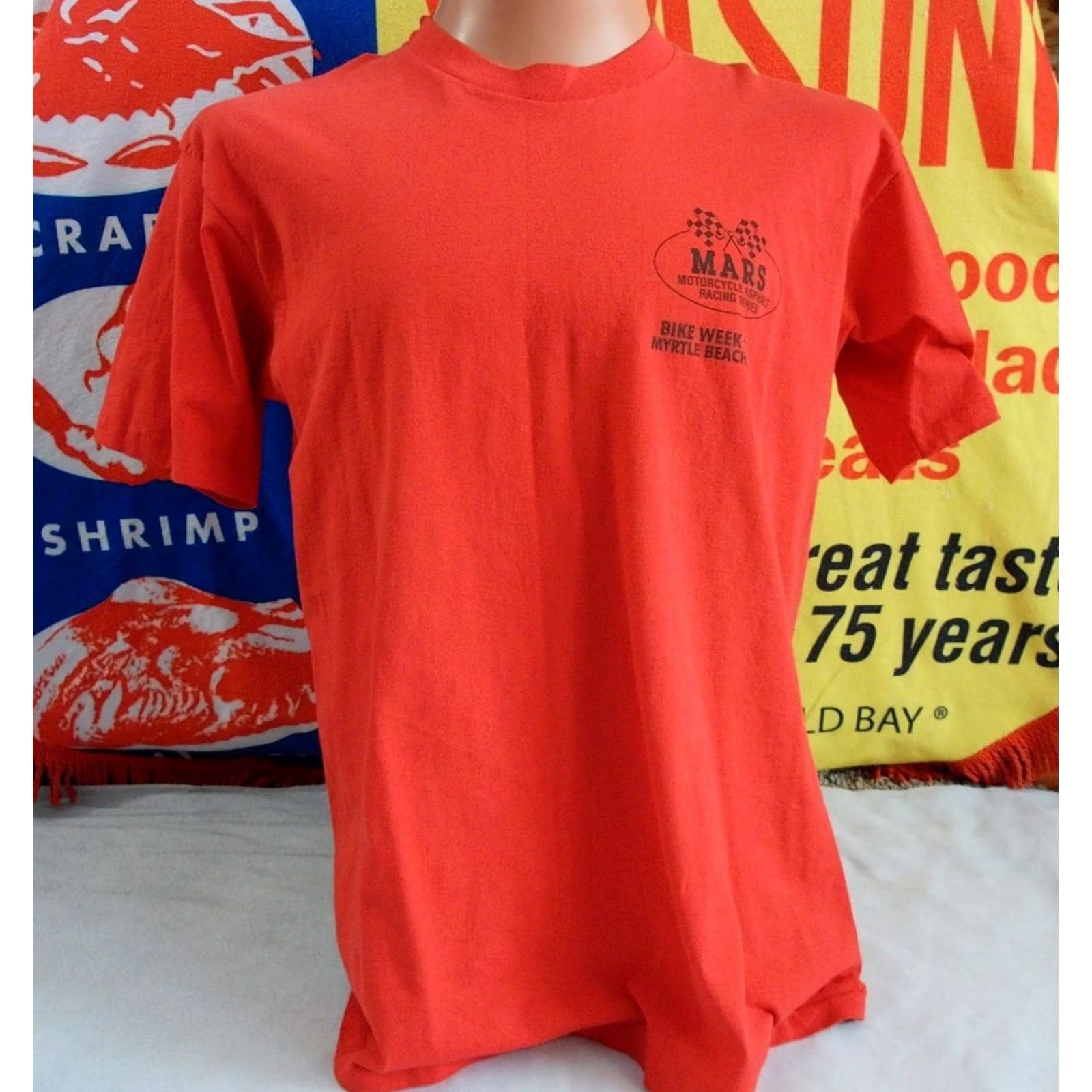 Harley Davidson Harley-Davidson Motorcycle Asphalt Racing Series Shirt Mens XL Mars Daytonna Size US XL / EU 56 / 4 - 2 Thumbnail
