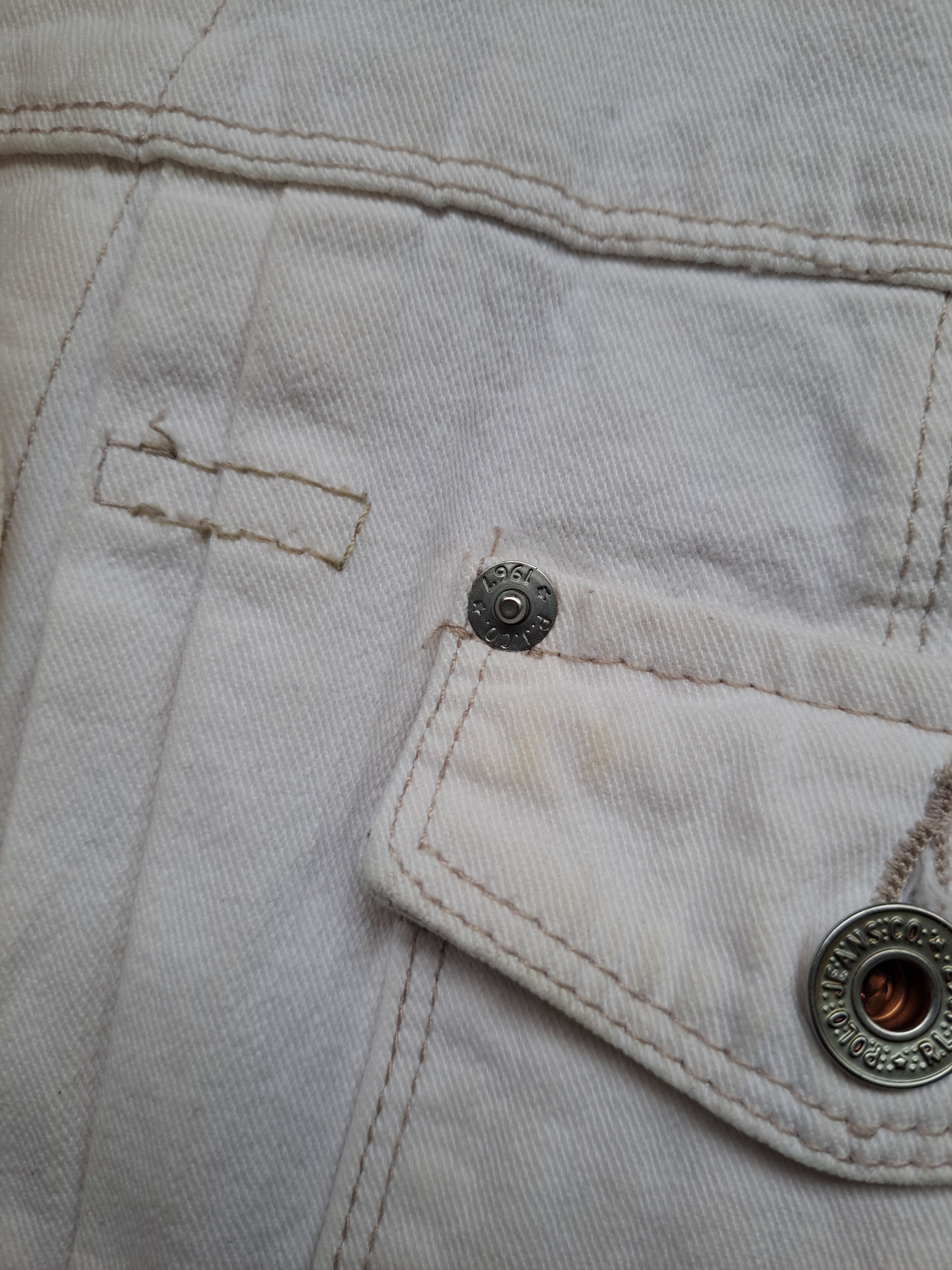 Polo Ralph Lauren × Vintage Ralph Lauren Polo Jeans Kaitline jean Jacket Women L Size L / US 10 / IT 46 - 3 Thumbnail