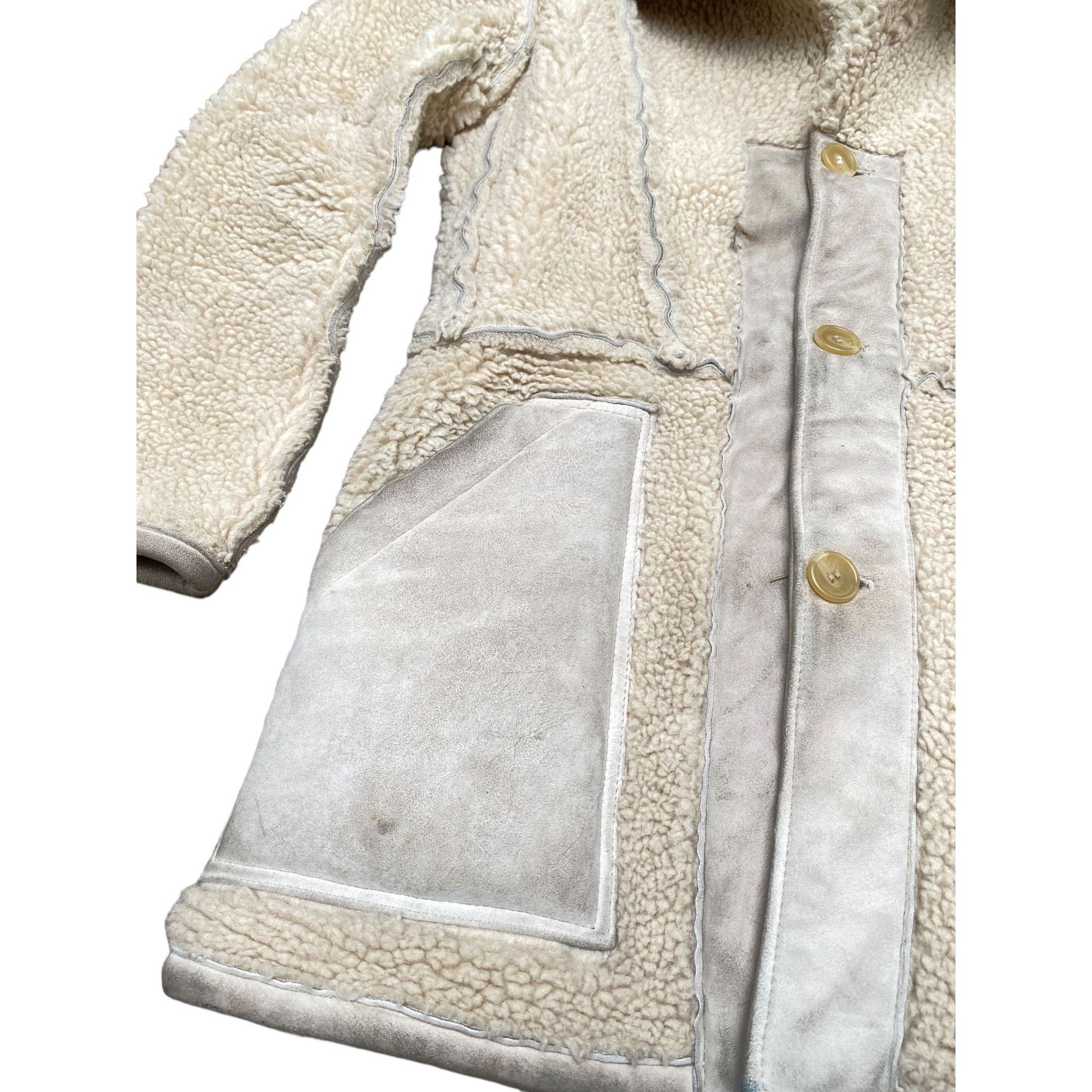 Maison Margiela Reversed Suede Shearling Jacket Size US S / EU 44-46 / 1 - 5 Thumbnail