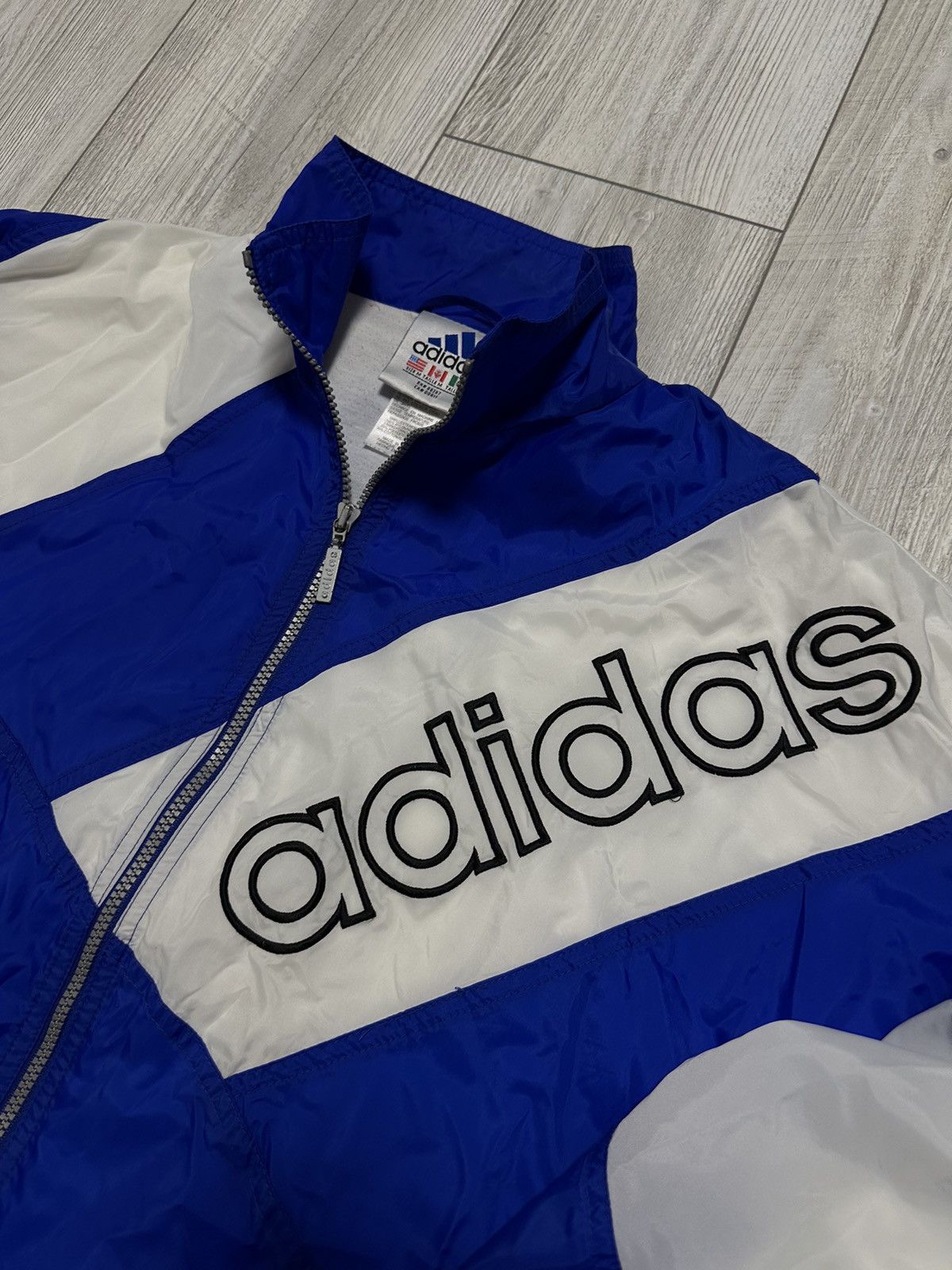 Adidas Vintage Adidas Drill Track Jacket Y2K Size US M / EU 48-50 / 2 - 3 Thumbnail