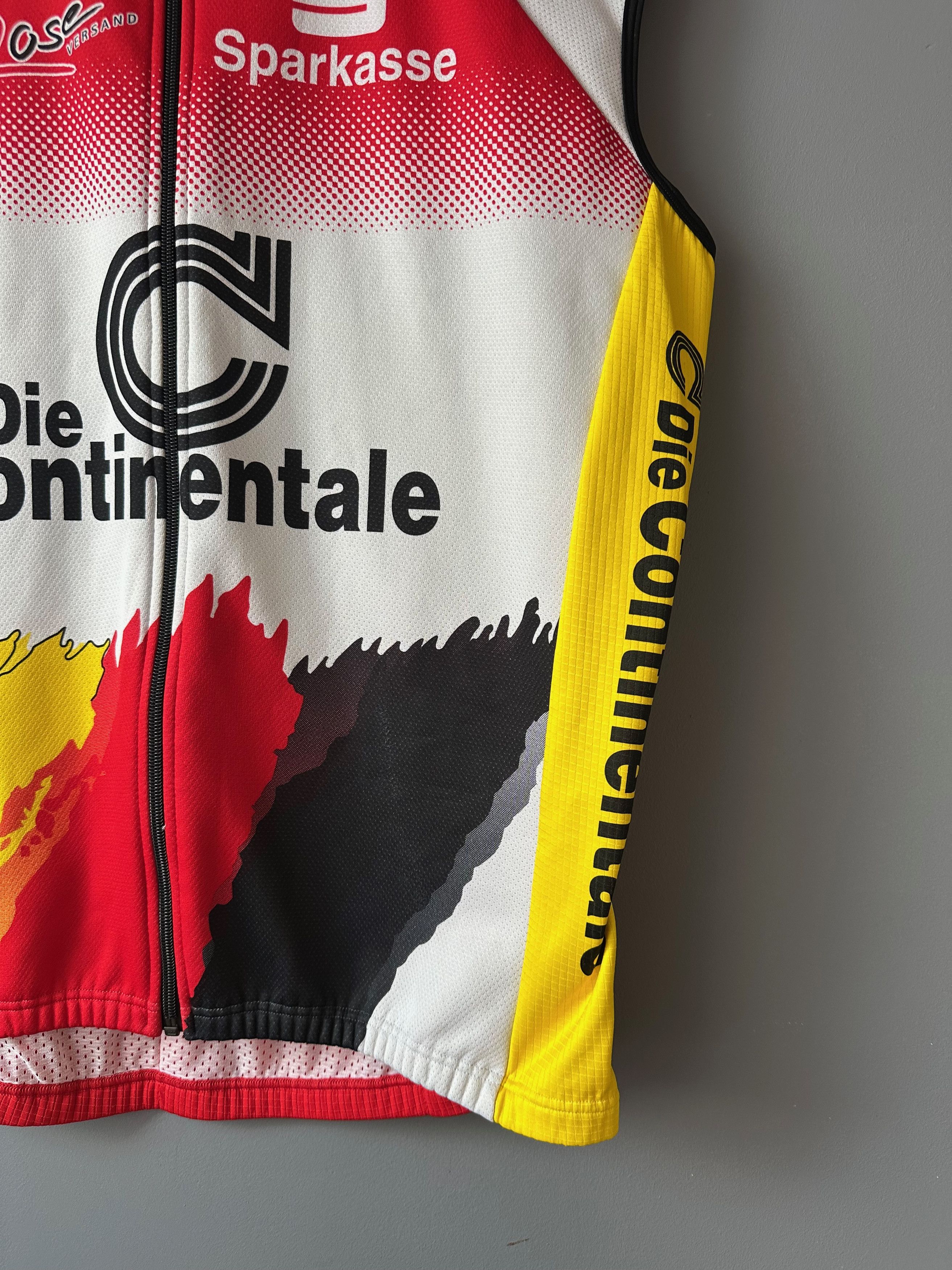 Vintage 1999 Giordana Die Continentale Cycling Vest fleece gilet Size US XXL / EU 58 / 5 - 2 Thumbnail