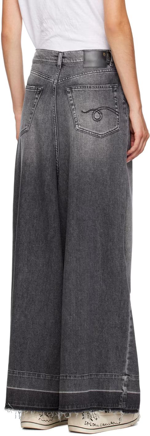 R13 R13 Jesse Jean – Vintage Grey (PF23) Size 32 – Made in Italy Size US 32 / EU 48 - 2 Thumbnail