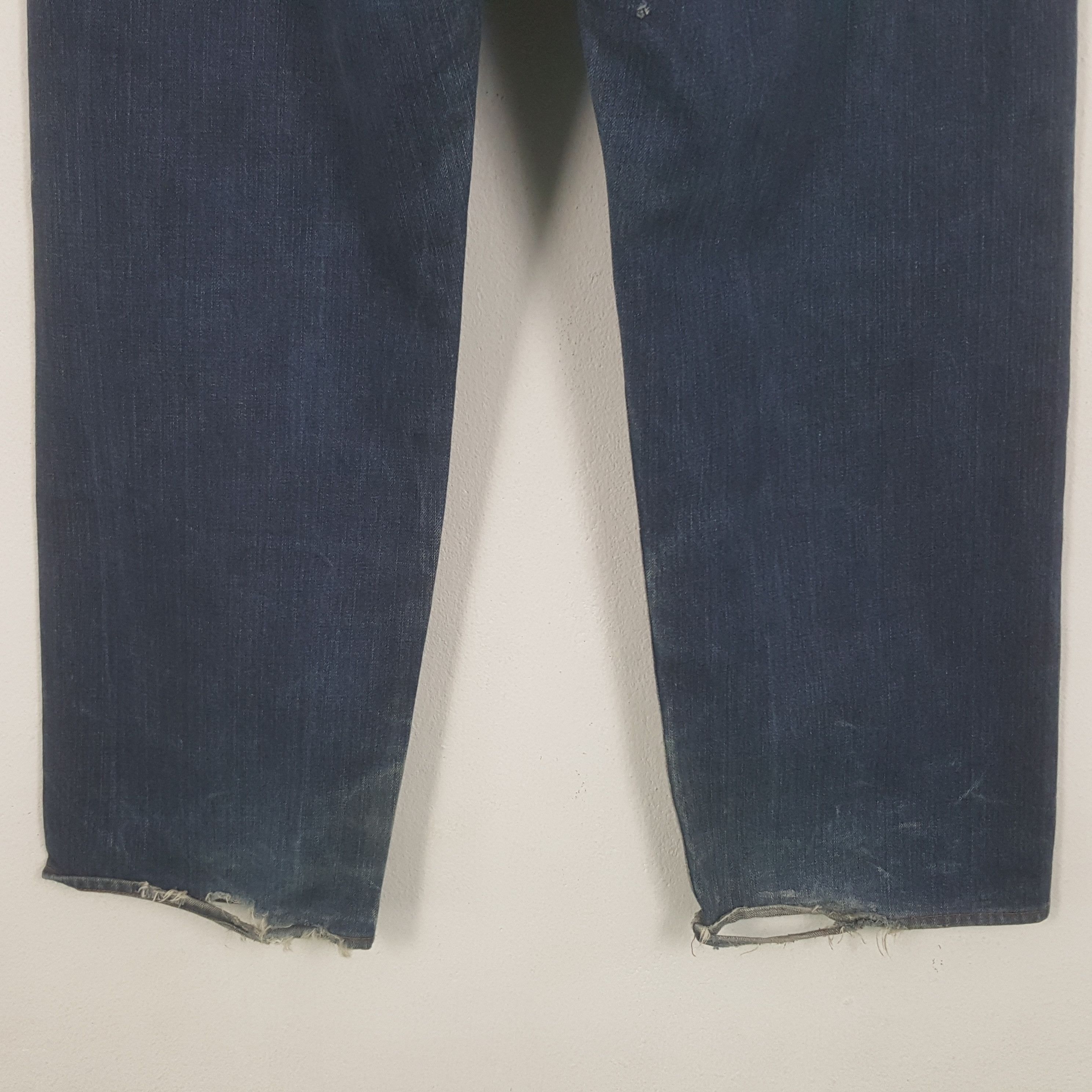 Evisu × Japanese Brand × Vintage Vintage Evisu Japanese Brand Daicock Custom Art Denim Jeans Size US 35 - 6 Thumbnail