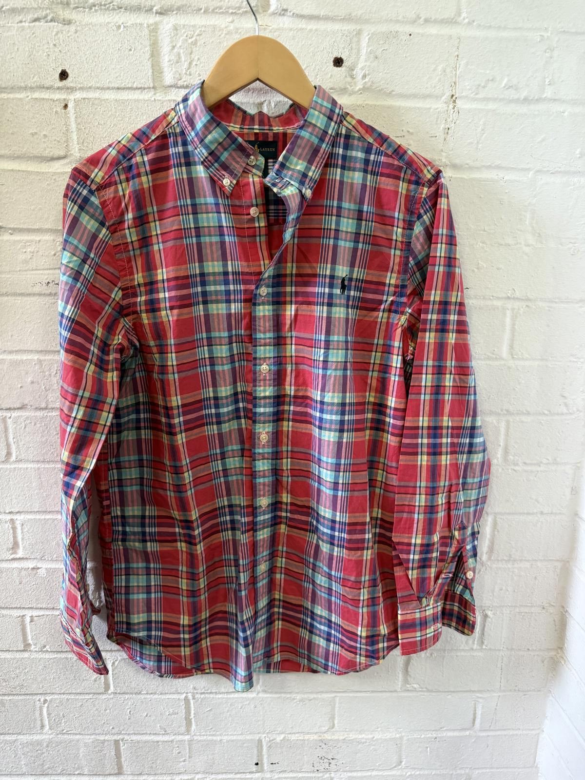 Polo Ralph Lauren Ralph Lauren Classic Fit Plaid Shirt Size US XL / EU 56 / 4 - 1 Thumbnail
