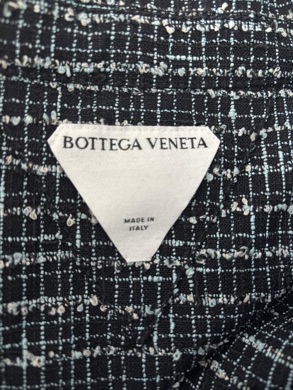 Bottega Veneta Bottega Veneta Oversized Tweed Shirt Size XS / US 0-2 / IT 36-38 - 6 Thumbnail