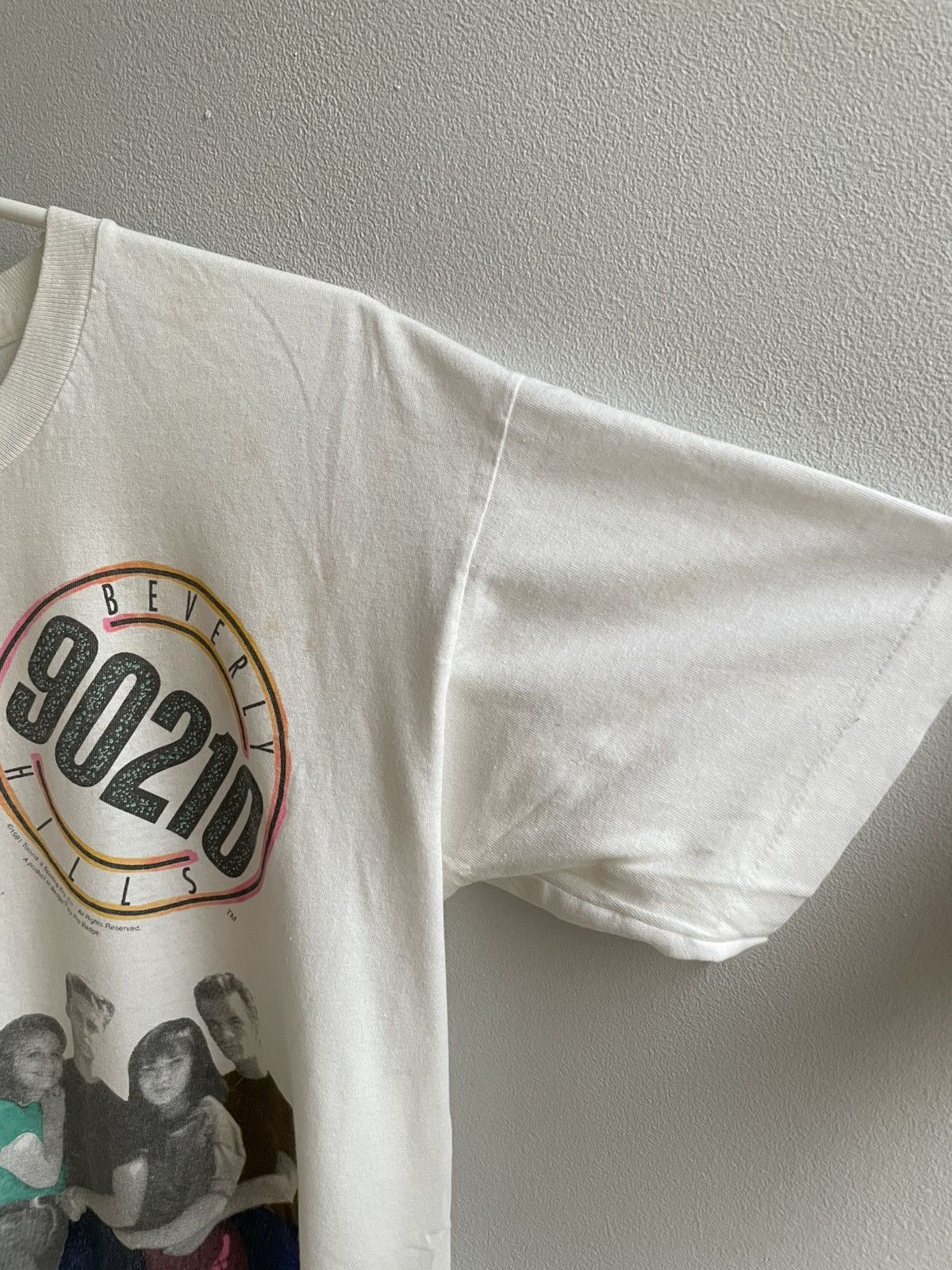 Vintage Rare Beverly Hills 90210 Vintage 1991 90s T Shirt Tee Size US L / EU 52-54 / 3 - 10 Thumbnail