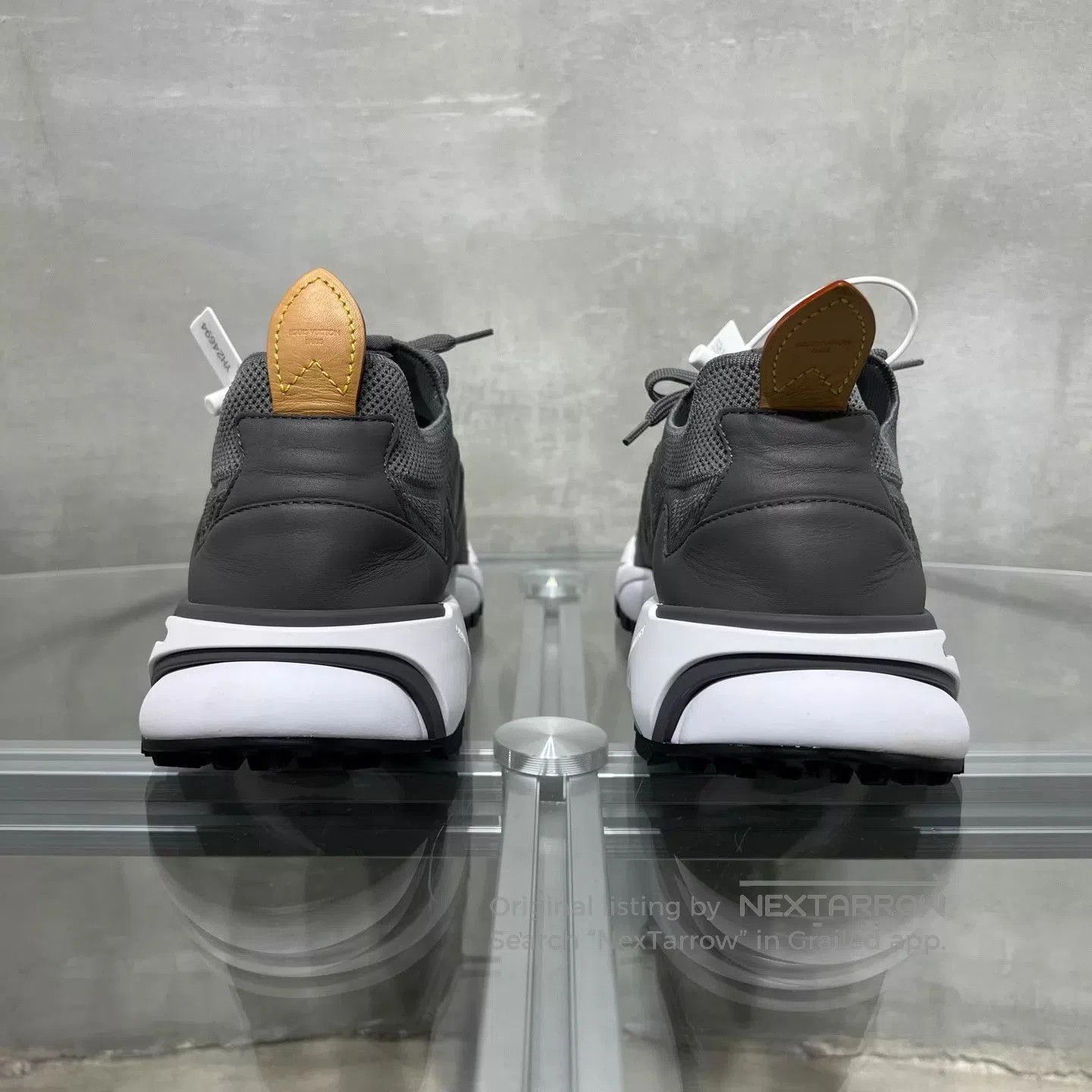 Louis Vuitton Gray Lowtop Sneakers Size 9. Size US 9 / EU 42 - 6 Thumbnail