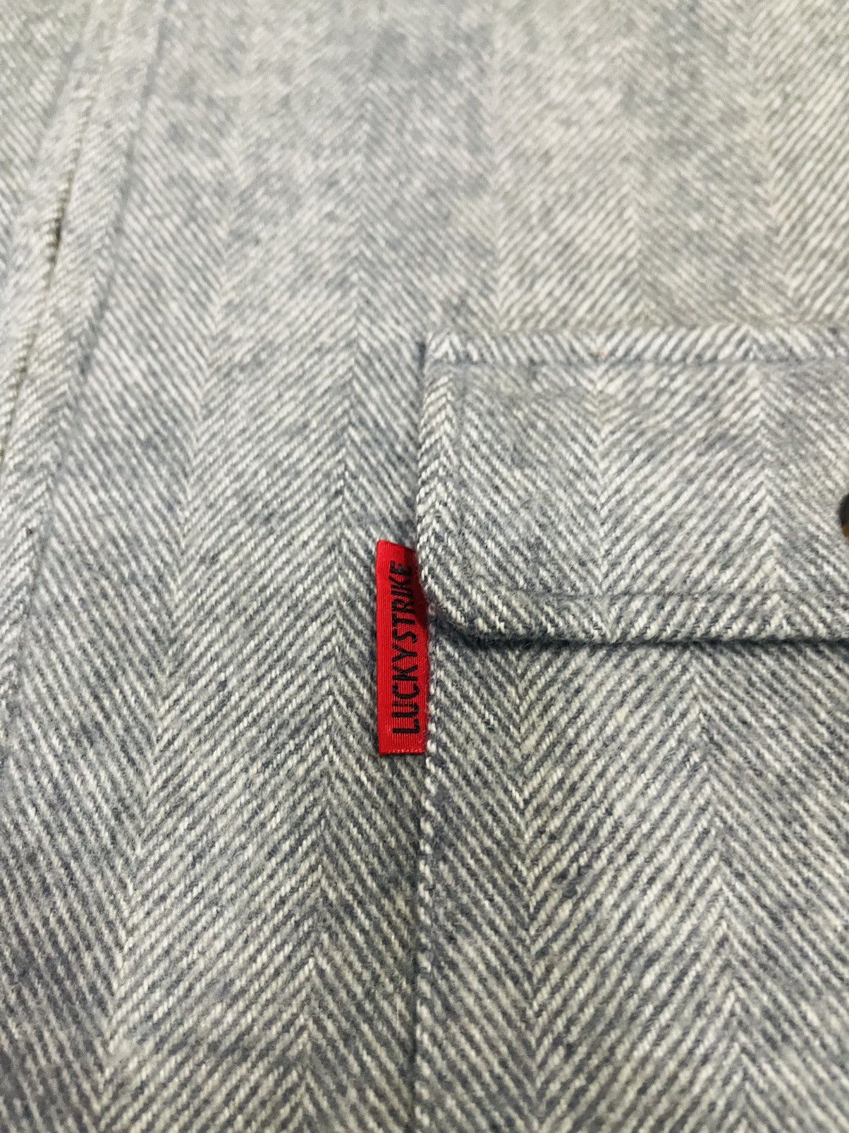 Lucky Brand Lucky Strike Button Up Wool Jacket (13) Size US L / EU 52-54 / 3 - 11 Thumbnail