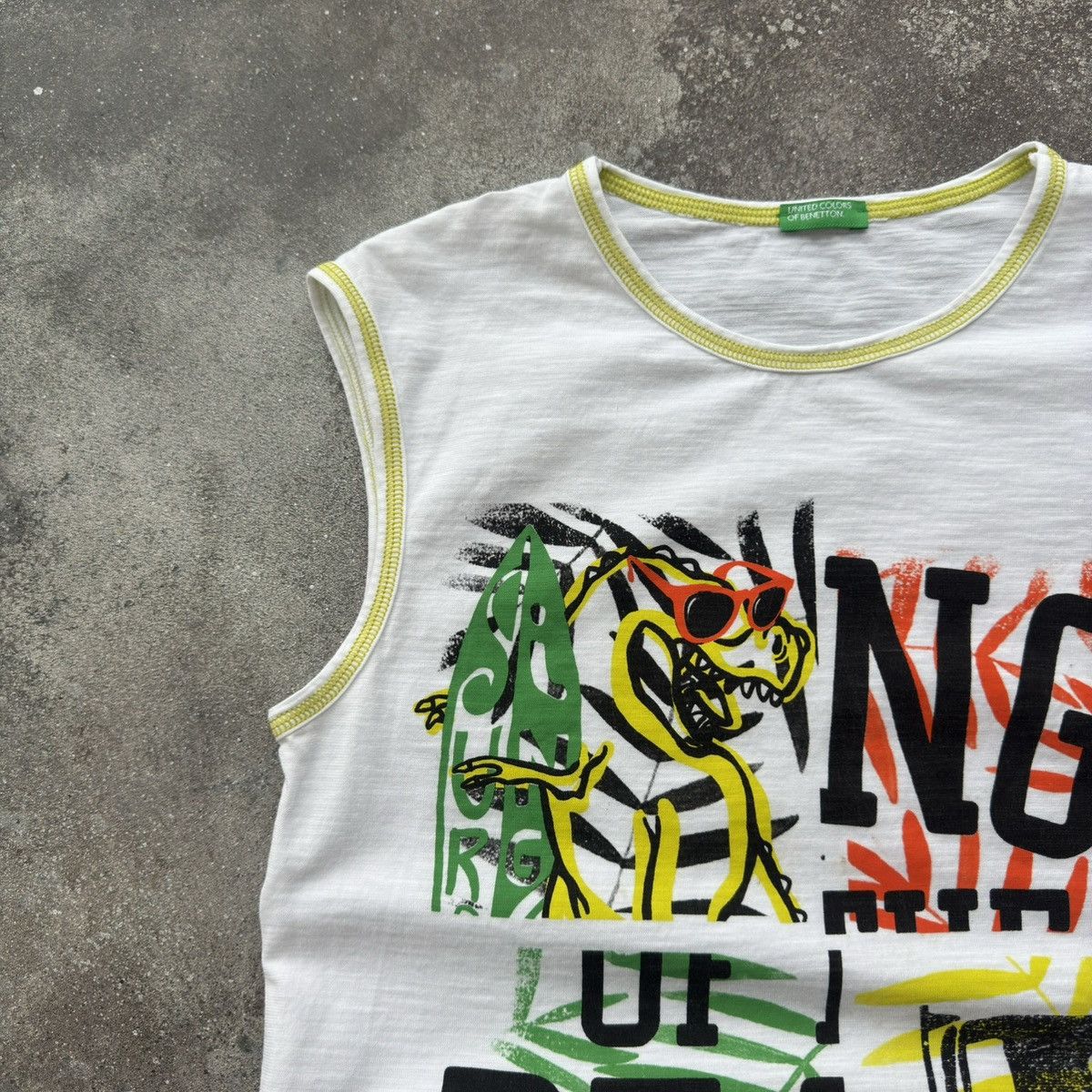 20471120 × Japanese Brand × Vintage Super Sexy Glamour Vintage Tank Top Size M / US 6-8 / IT 42-44 - 2 Thumbnail