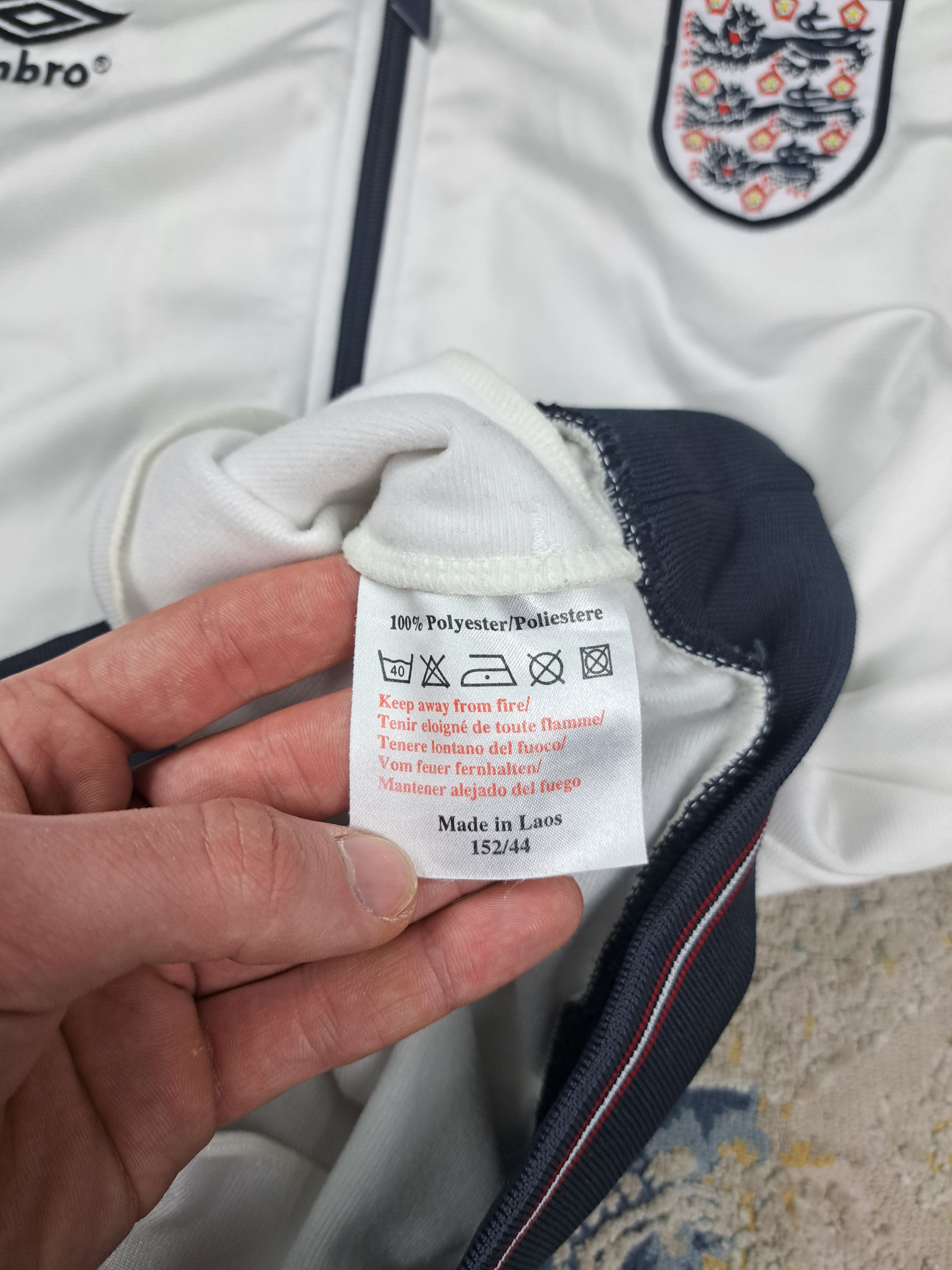 Umbro Vintage 00s Umbro England Track Jacket Blokecore Soccer Size US L / EU 52-54 / 3 - 7 Thumbnail