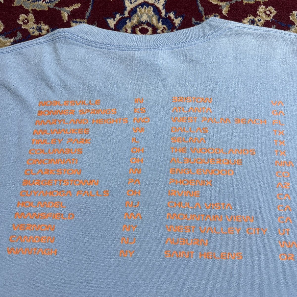 Band Tees Vintage 2003 Lolapalooza North American Tour band tee 00s Size US L / EU 52-54 / 3 - 2 Thumbnail