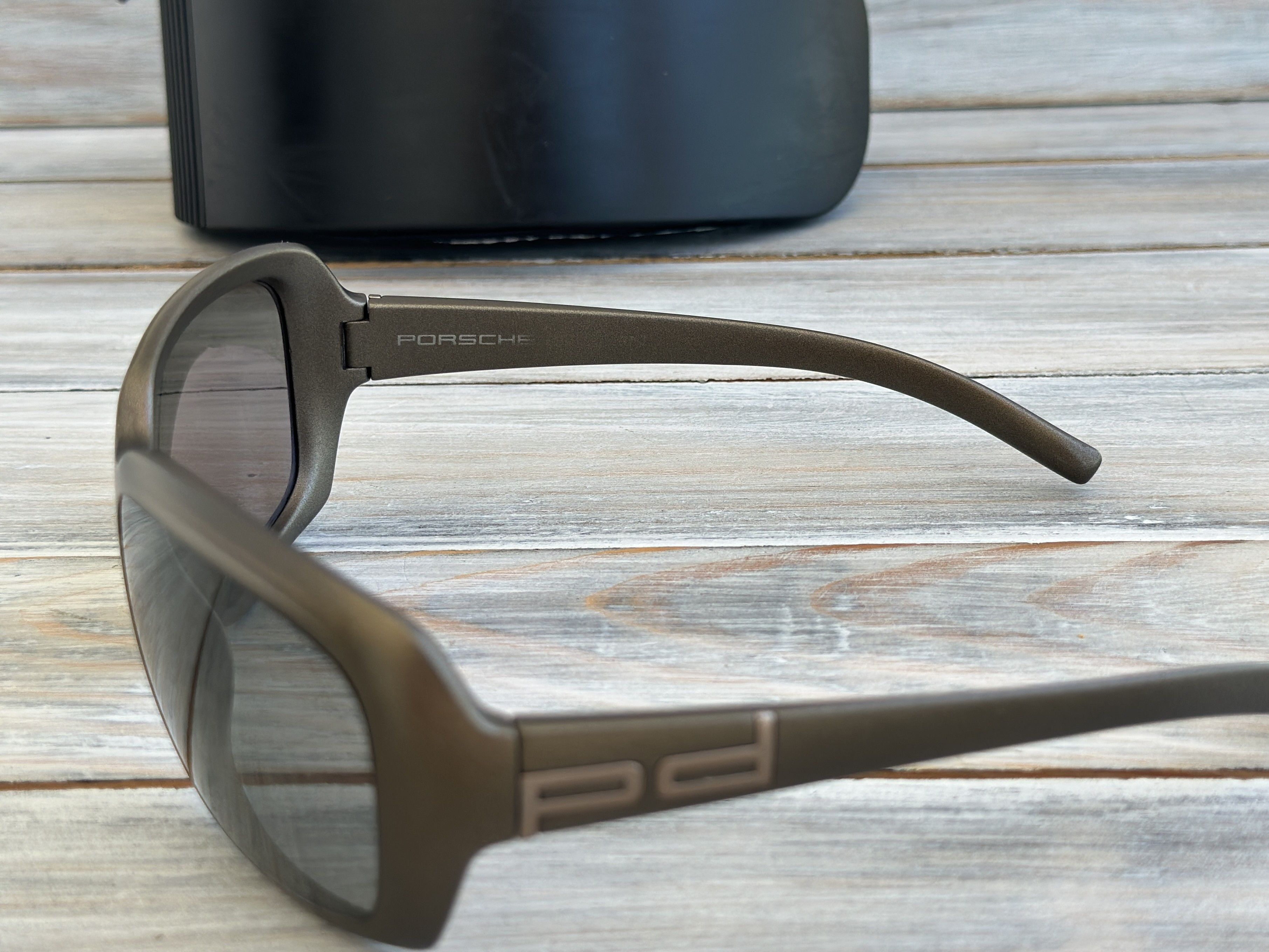 Porsche Design PORSCHE Design D5274 Sunglasses With Case Bronze LuxuryBrand Size ONE SIZE - 9 Thumbnail