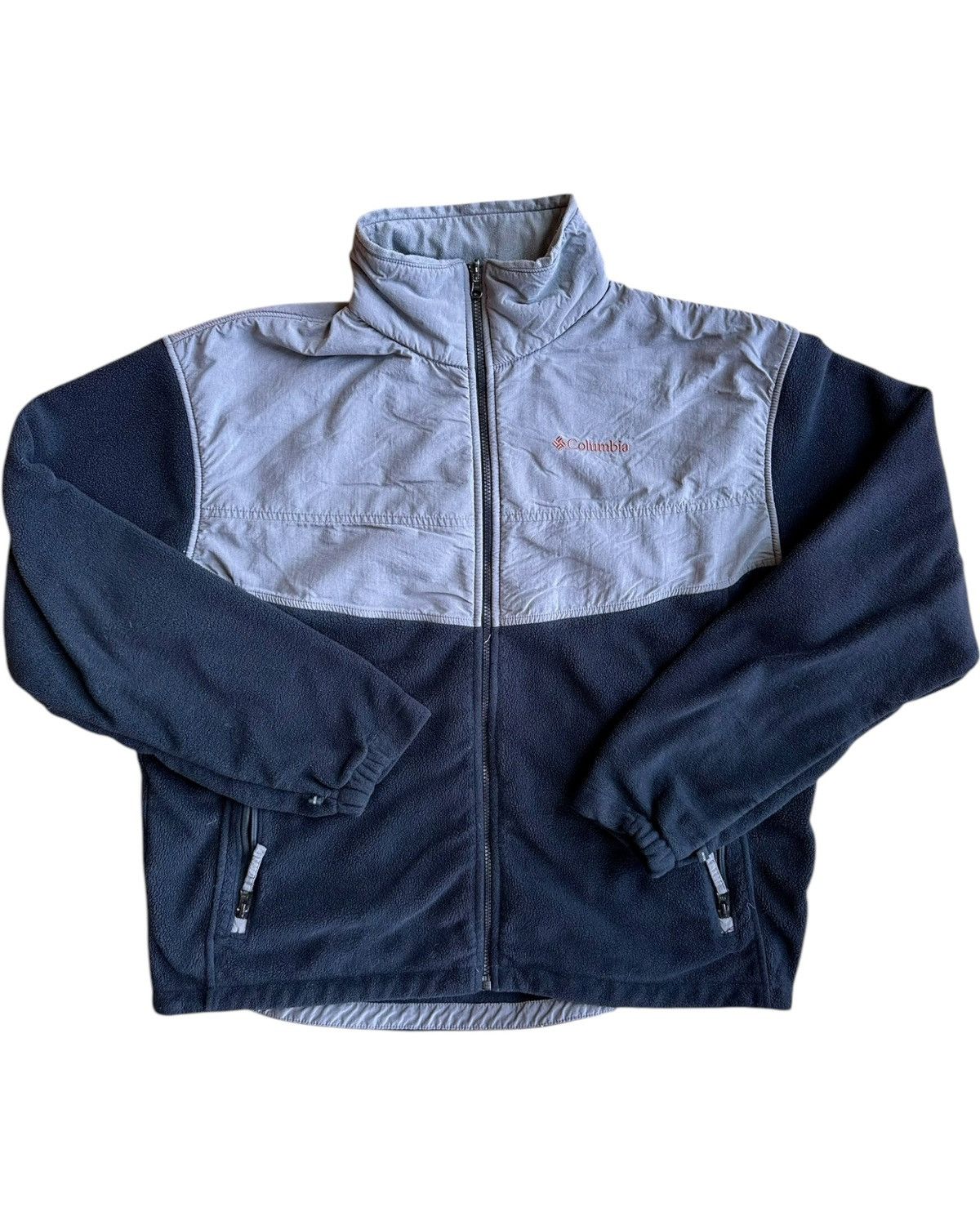 Columbia × Vintage 2000s Columbia Fleece Zip Up Size US XL / EU 56 / 4 - 2 Thumbnail