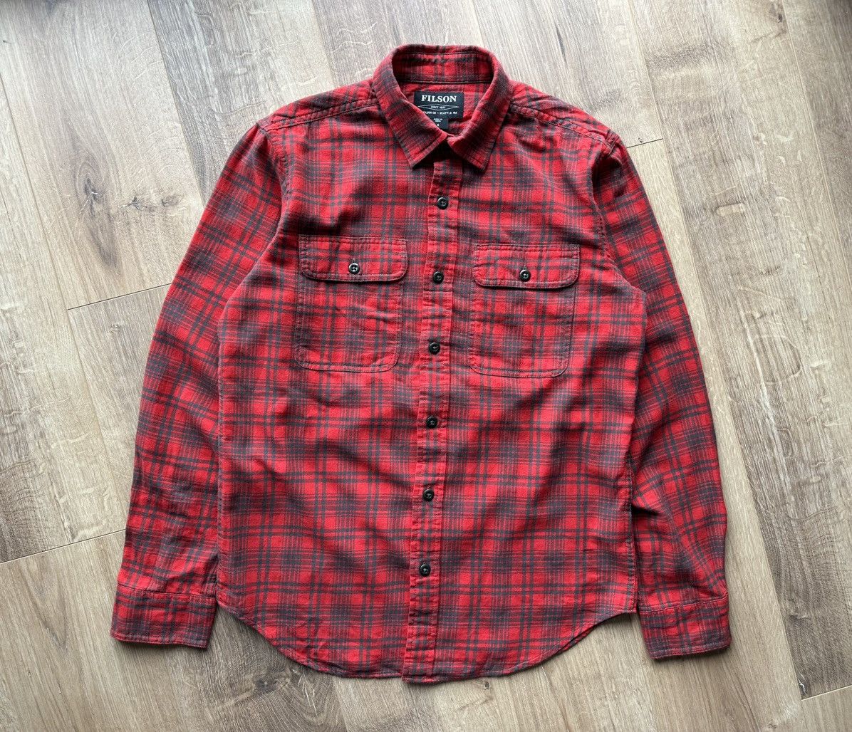 Filson × Flannel Filson flannel Plaid Button Down Shirt Size US S / EU 44-46 / 1 - 2 Thumbnail