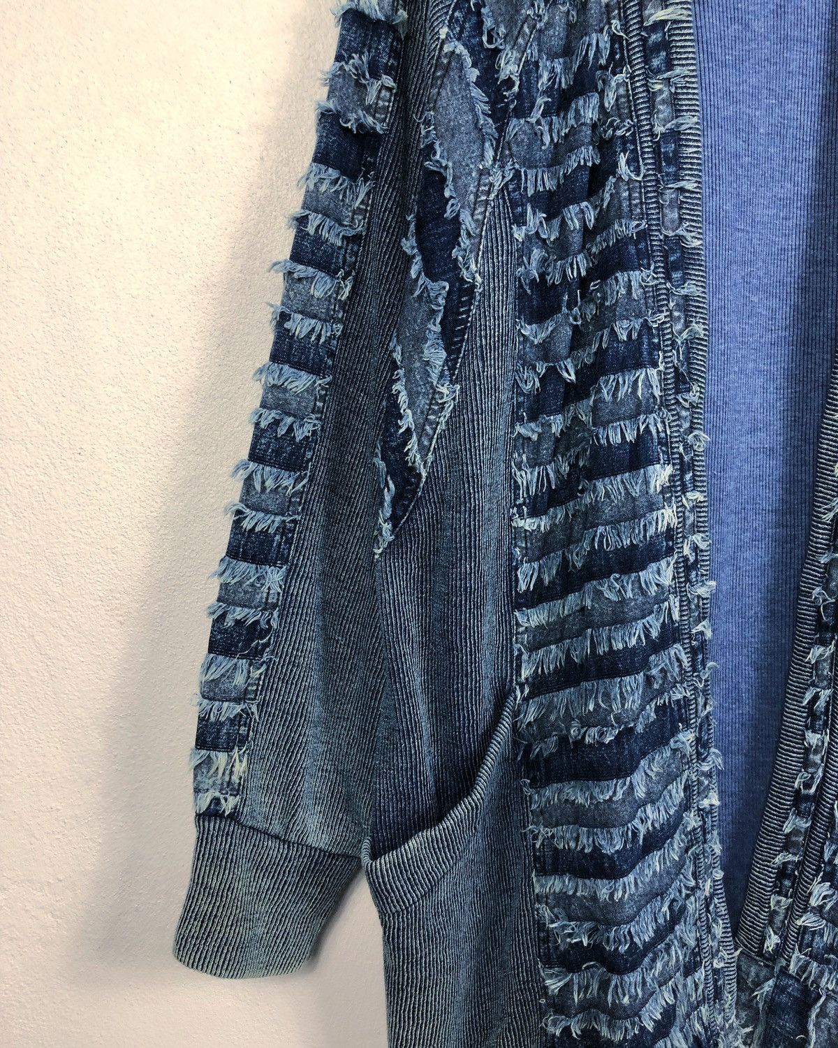 Japanese Brand Rare Denim Kapital Inspired Cardigan Robe Size US L / EU 52-54 / 3 - 4 Thumbnail