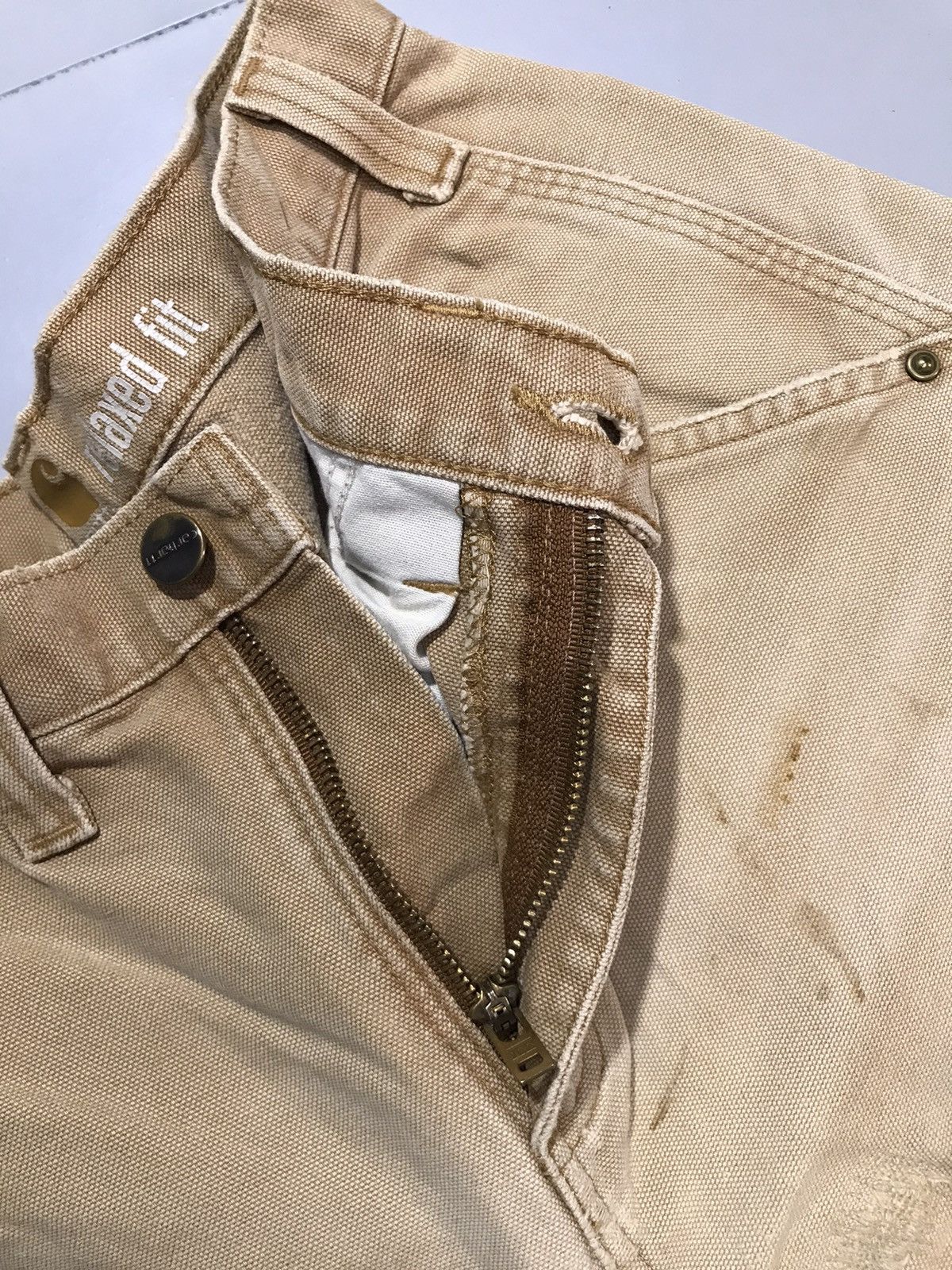 Carhartt Vintage Carhartt repaired double knee workwear Size US 30 / EU 46 - 7 Thumbnail